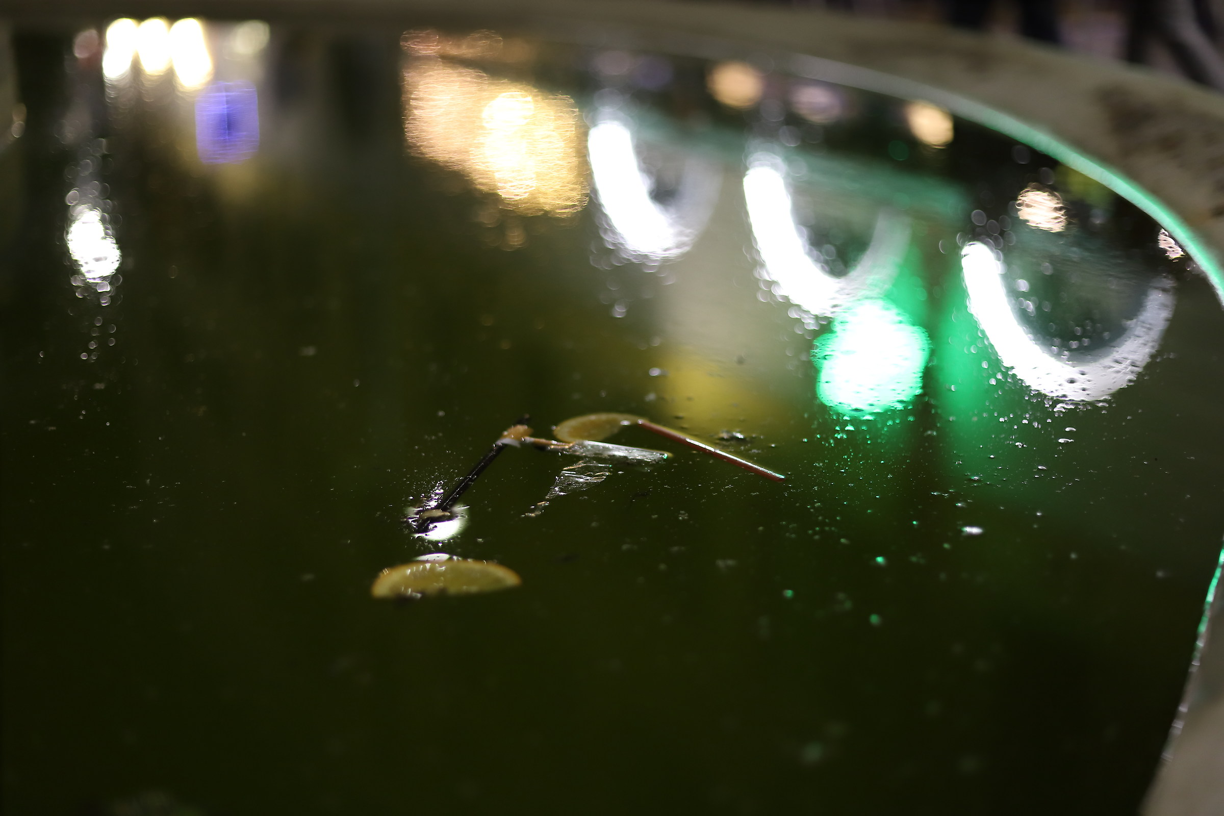 Reflections and dirt in Corso Como