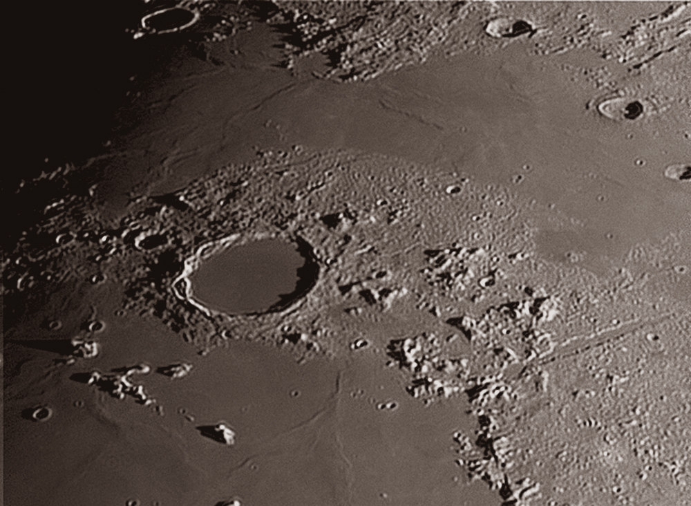 Plato and Vallis Alpes