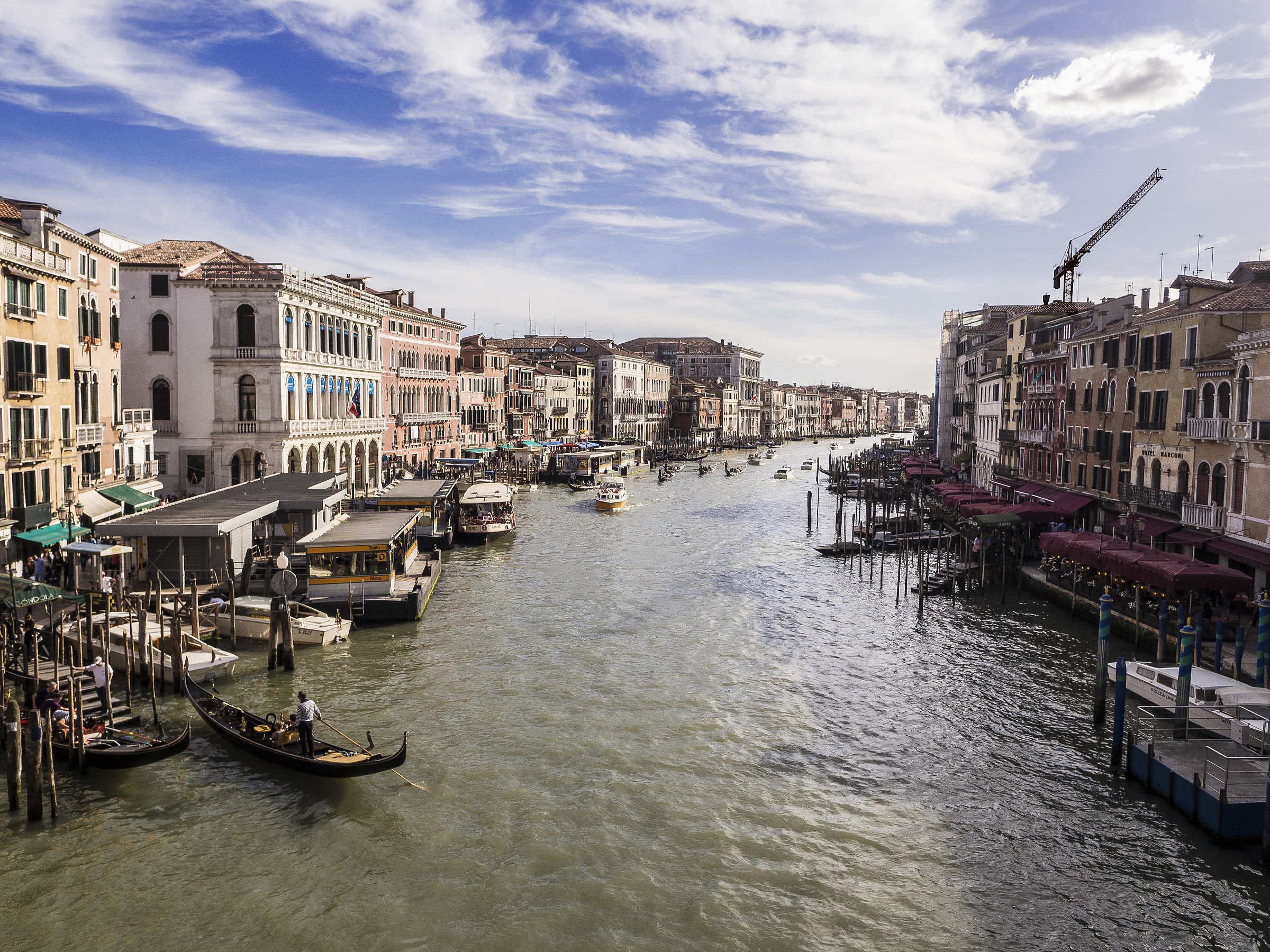 Venice, Canalgrande from Rialto