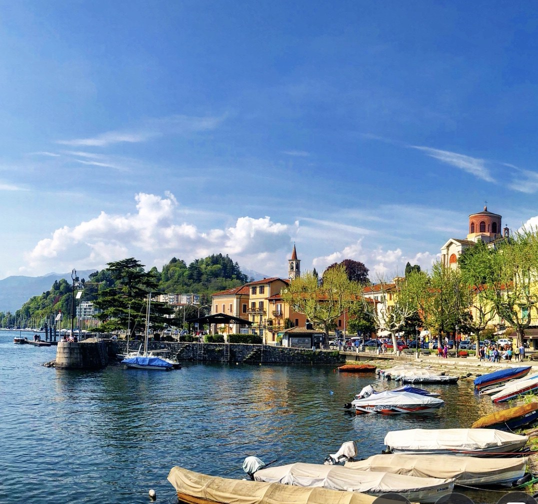 Panoramica lago maggiore