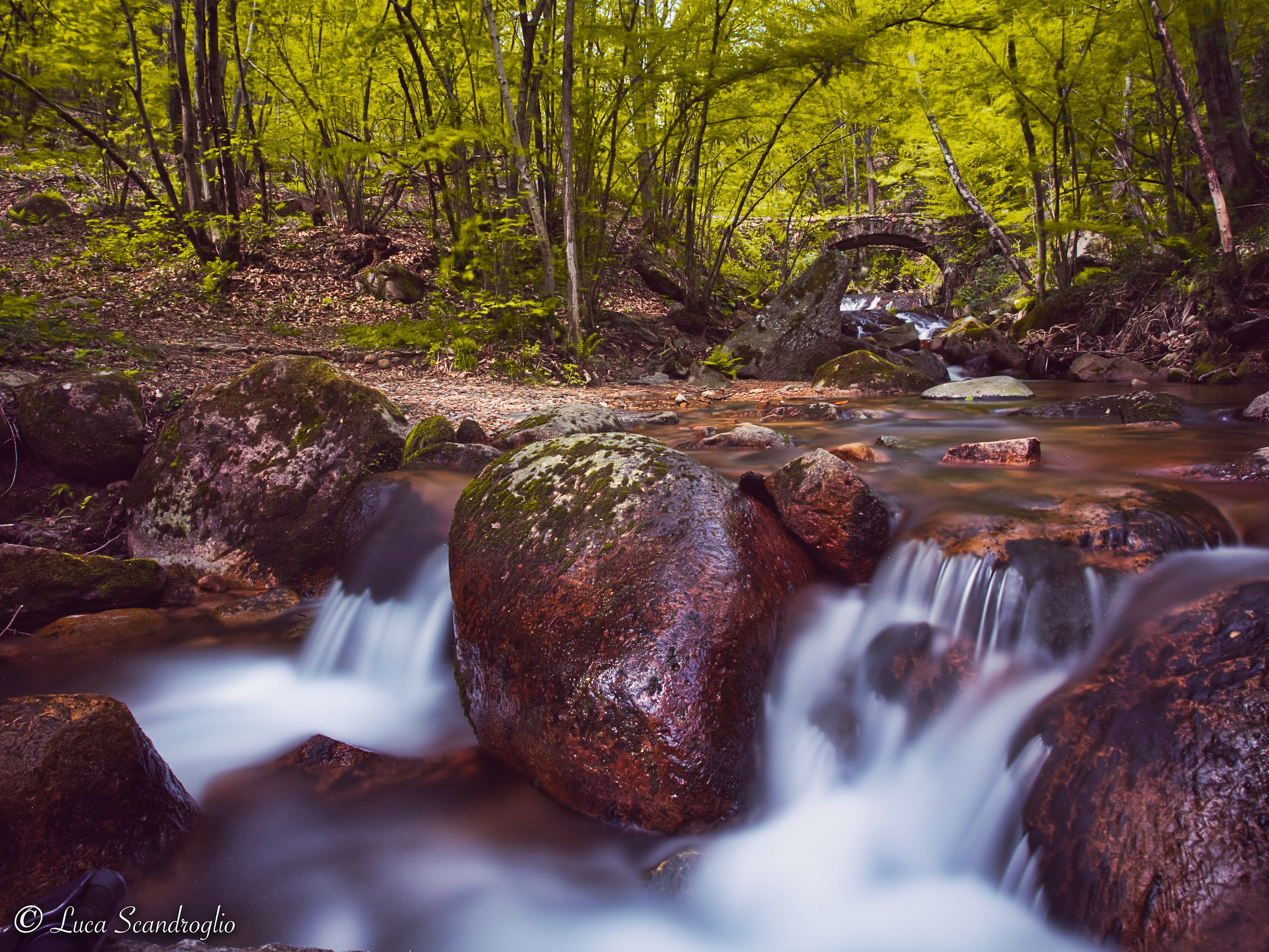 Waterfalls Cuasso upstream