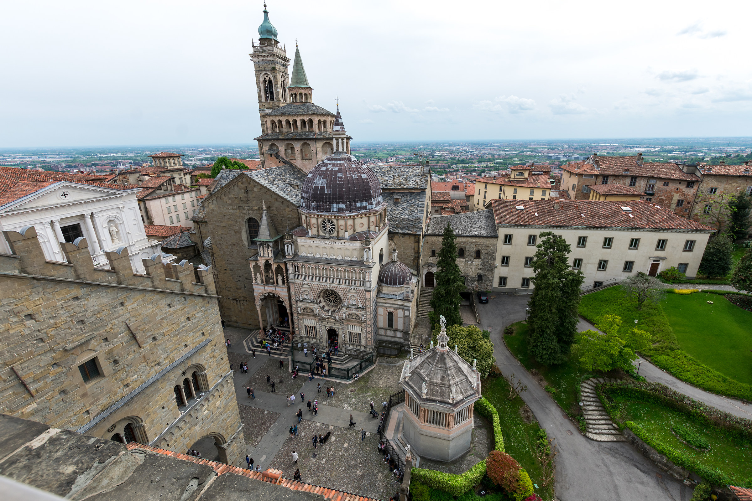 Città Alta (Bergamo), from an unusual perspective!