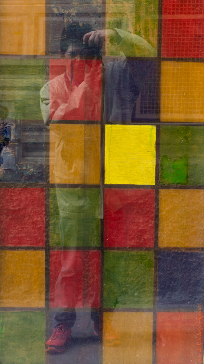 self-portrait in color