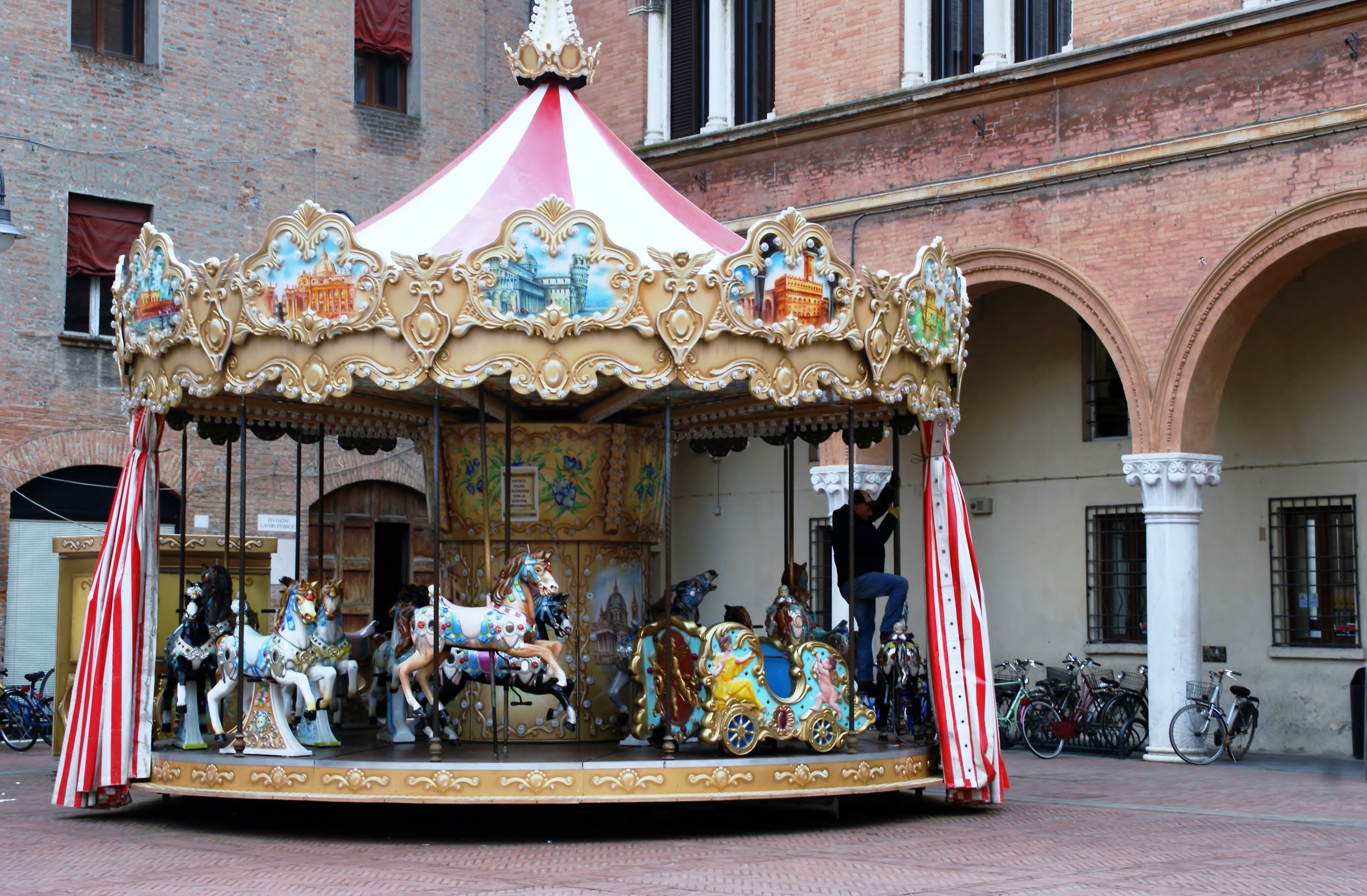 In manutenzione e poi gira gira