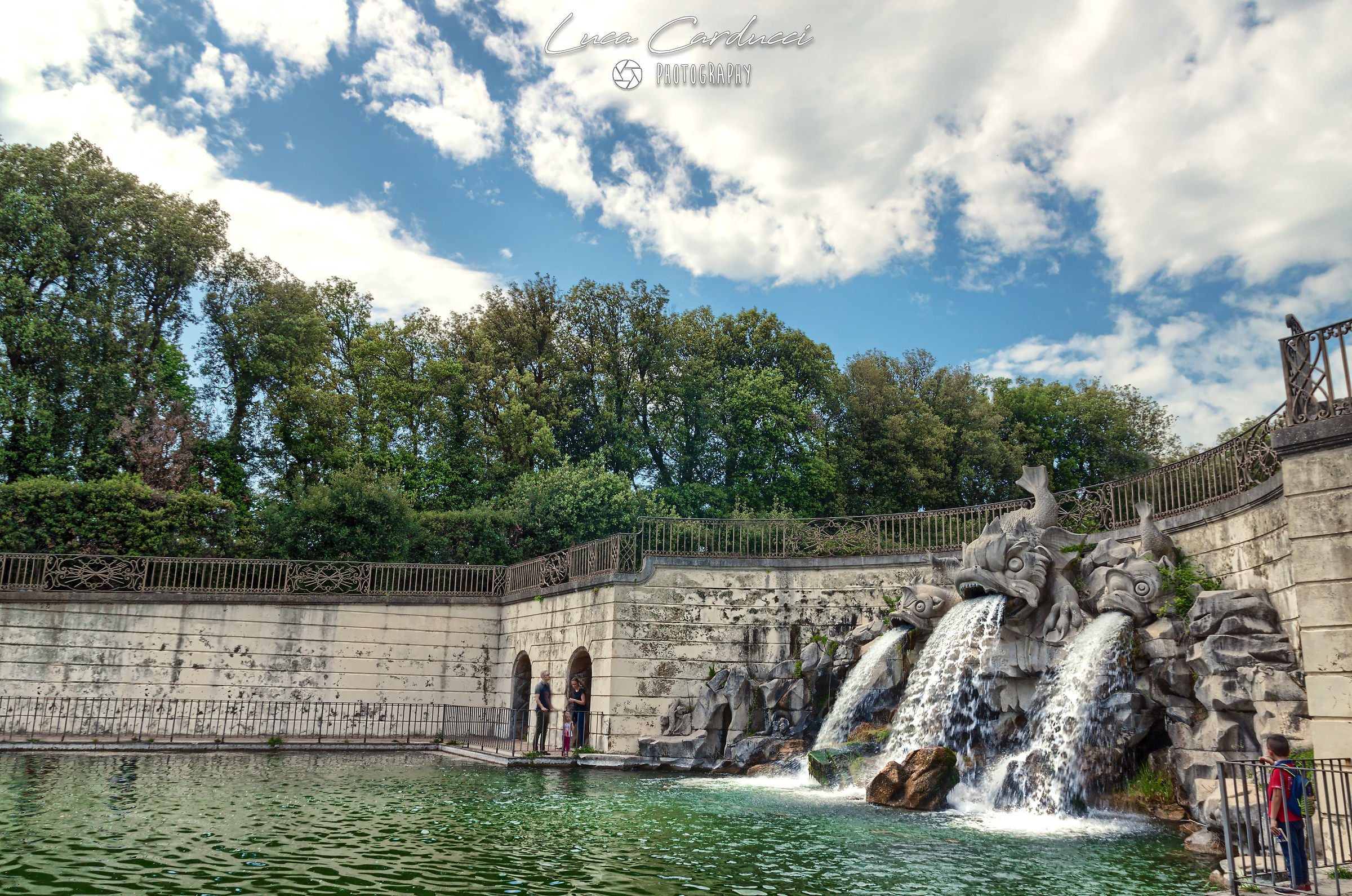 La fontana dei delfini