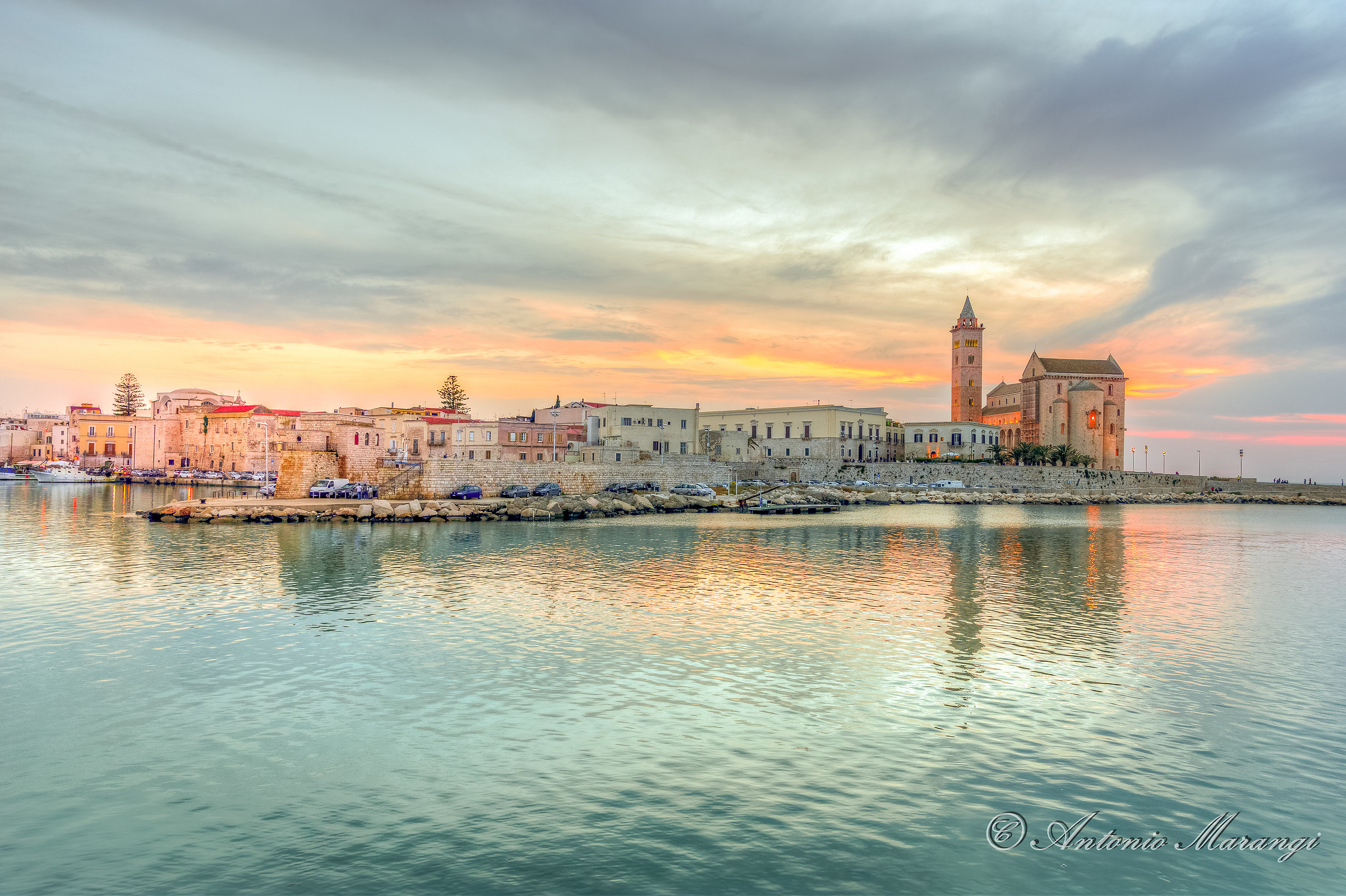 trani sunset