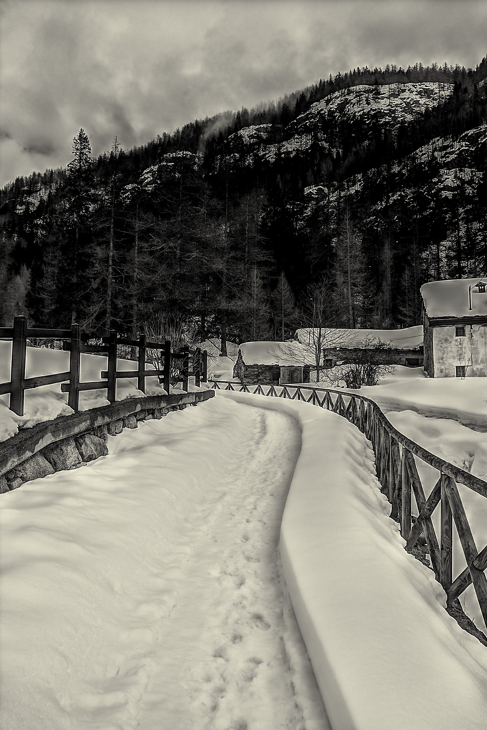 Winter in Ceresole Reale