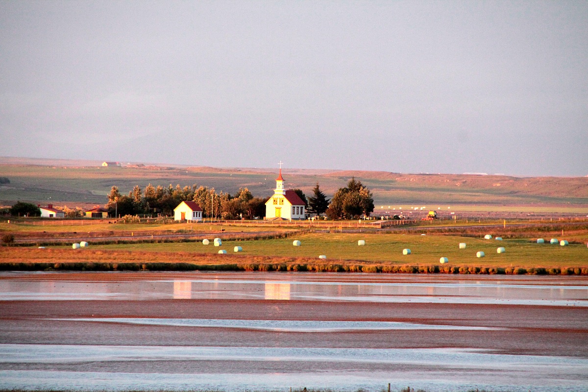 Prime luci della sera   Islanda