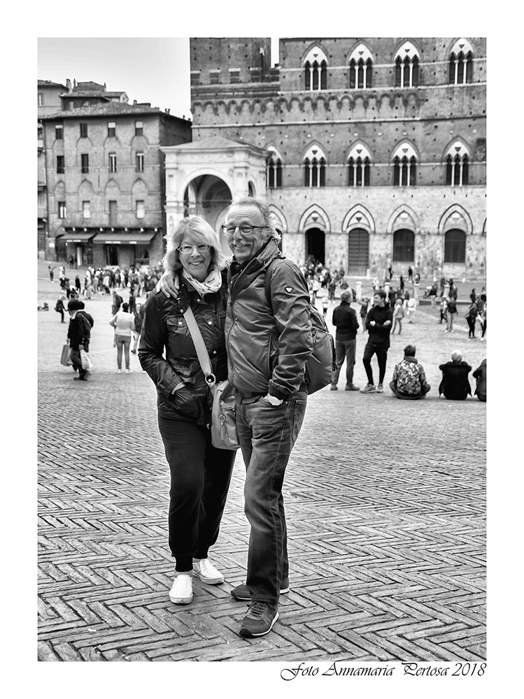 Luci e suo marito Pietro da Genova