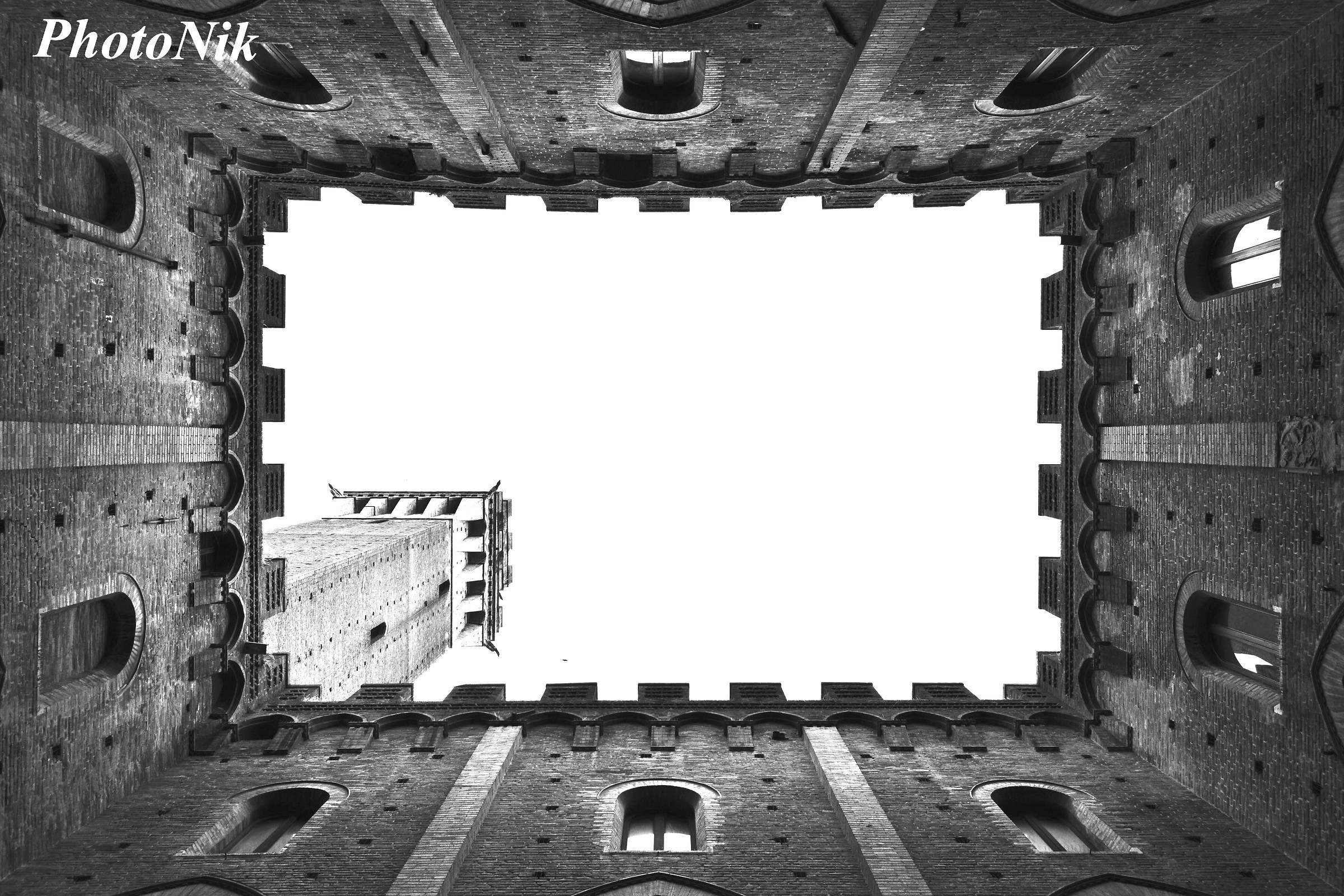 Un buco per il cielo In b&n