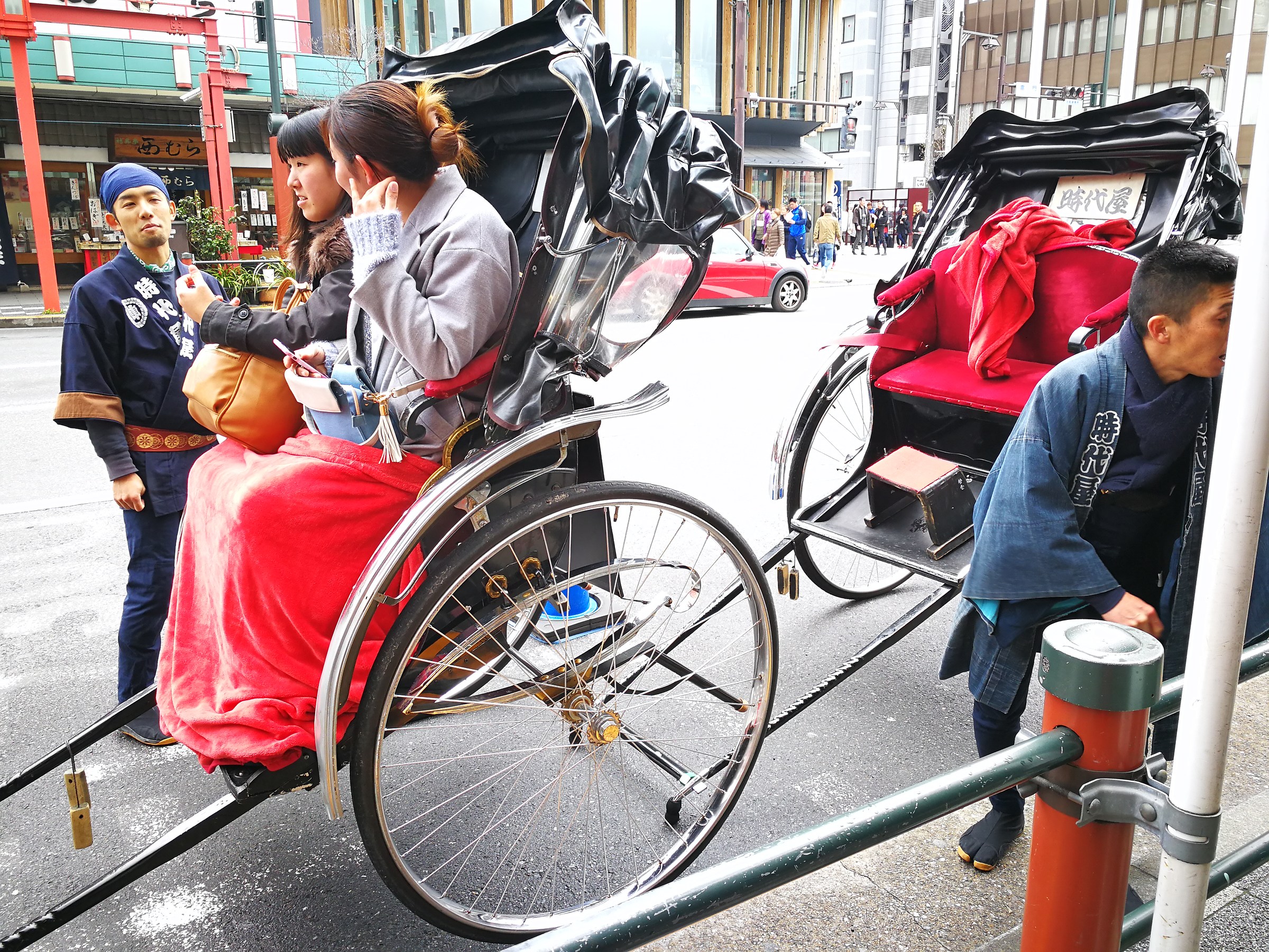 Rickshaw in Harajuku