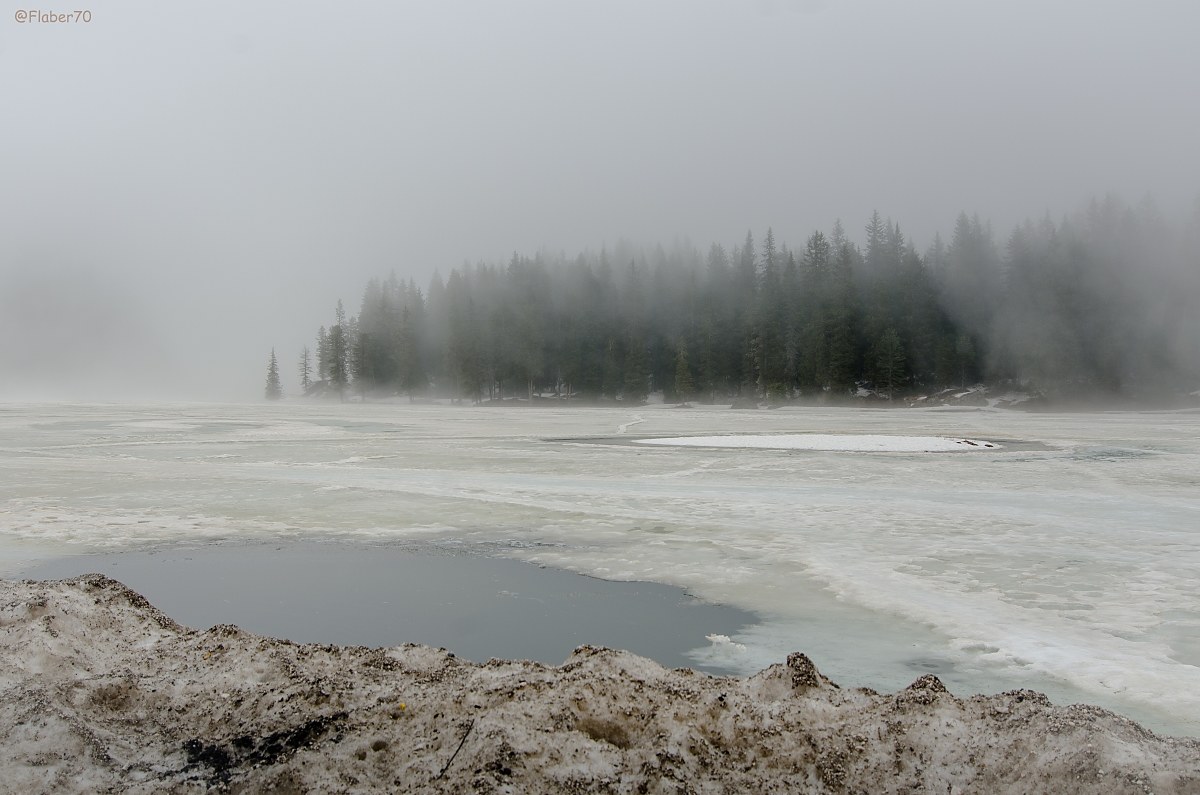 the thaw in Misurina
