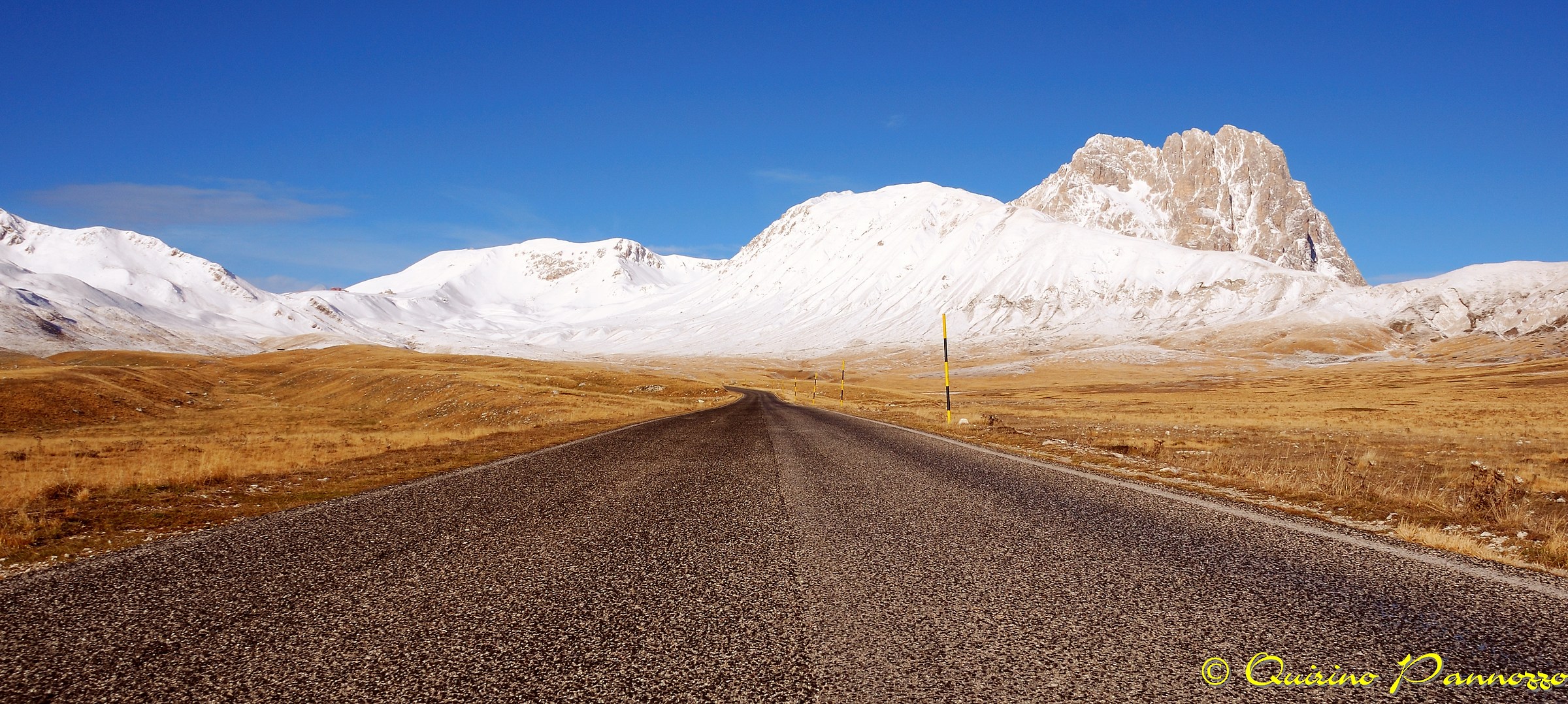 Campo Imperatore - La via verso la cima è.....