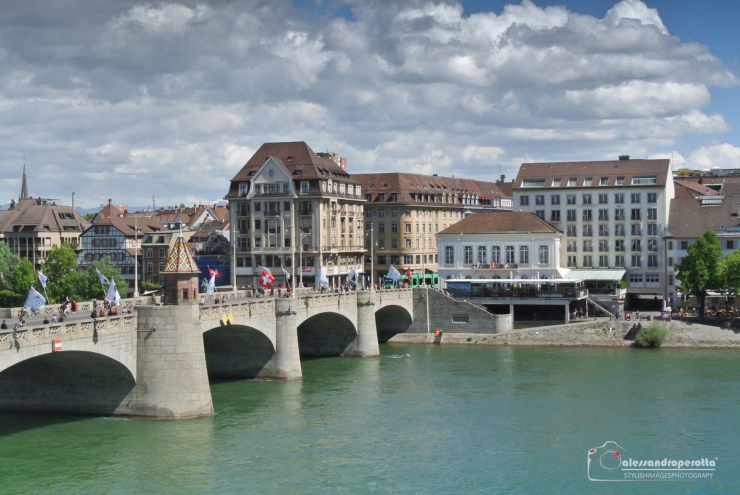 Mittlere Brücke Basel Switzerland