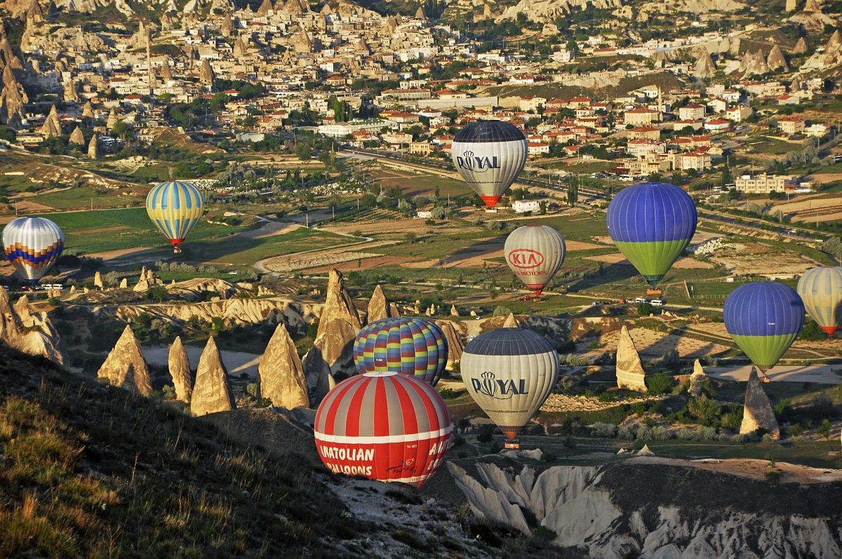 Mongolfiere in Cappadocia