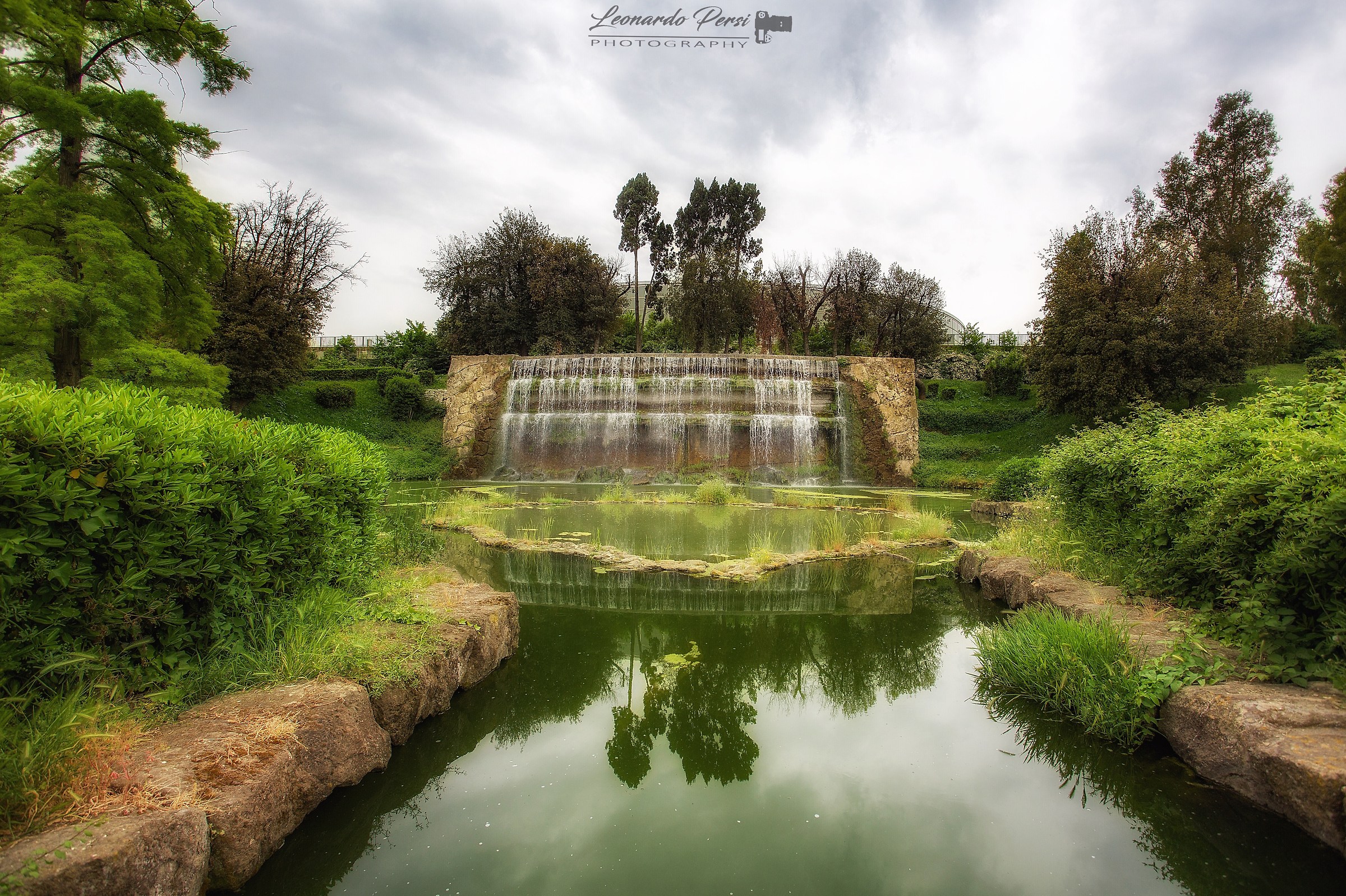 Garden waterfalls, EUR.
