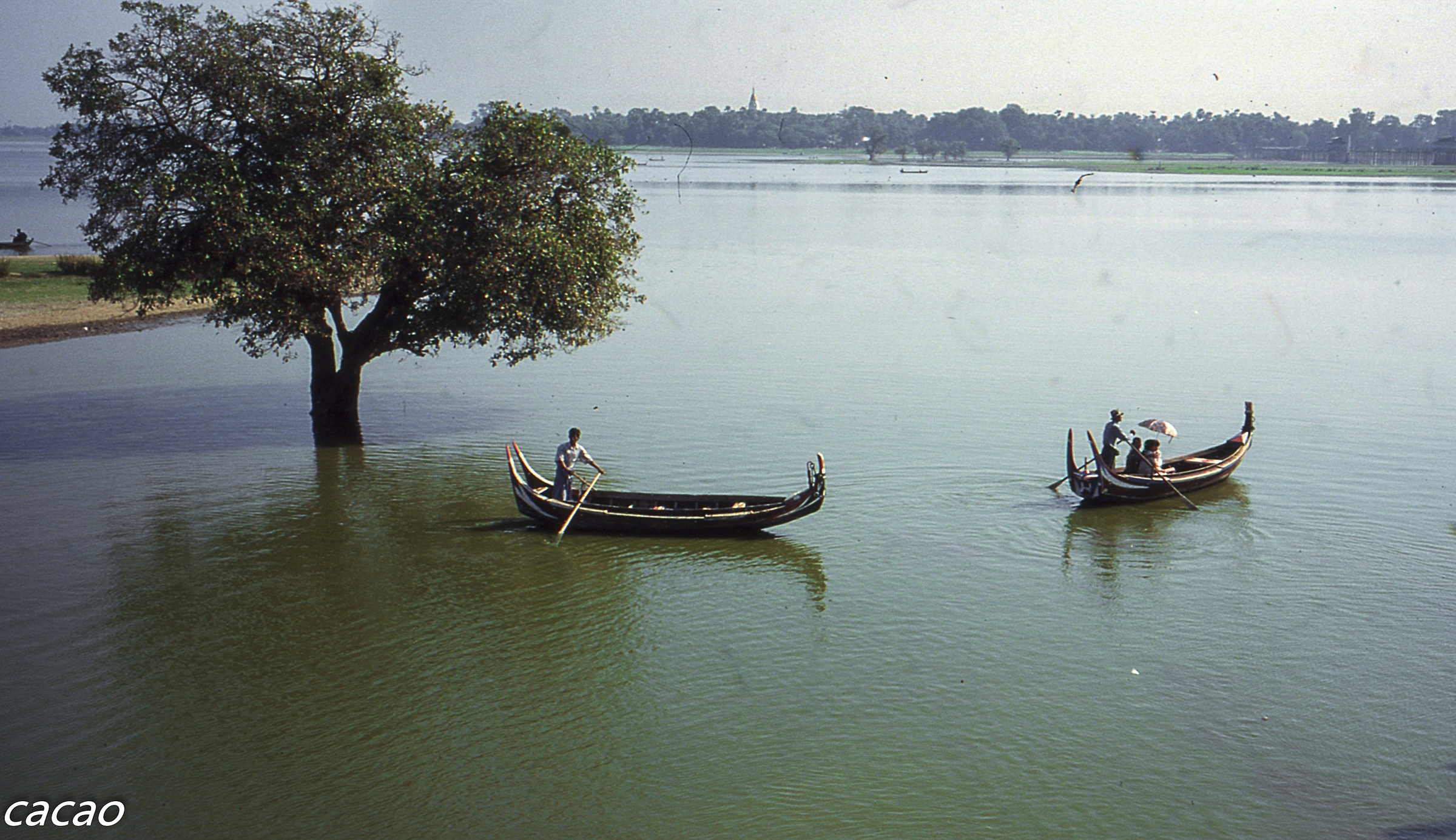 Burma on the banks of the great river Irrawaddy