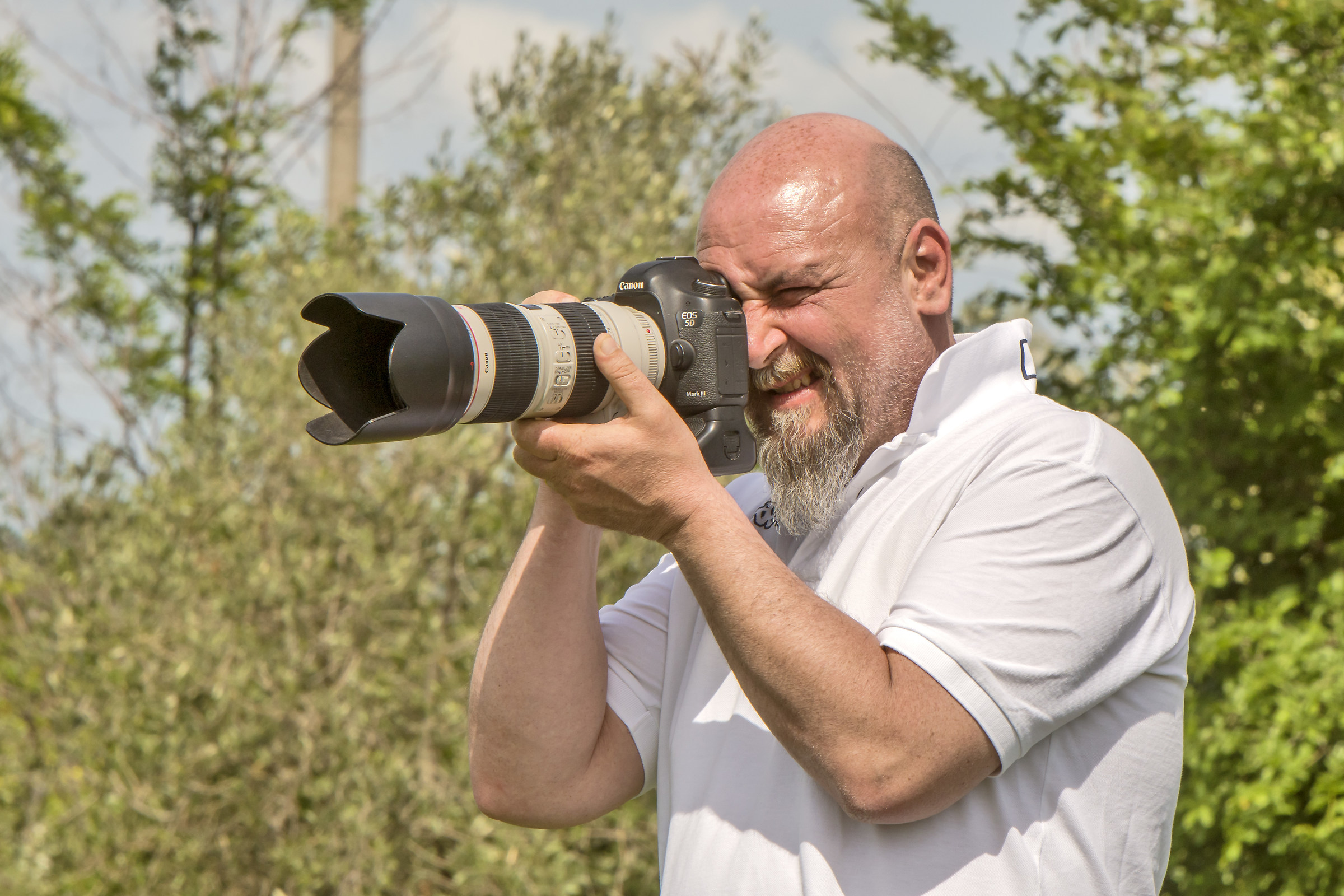 Giovanni prende la mira