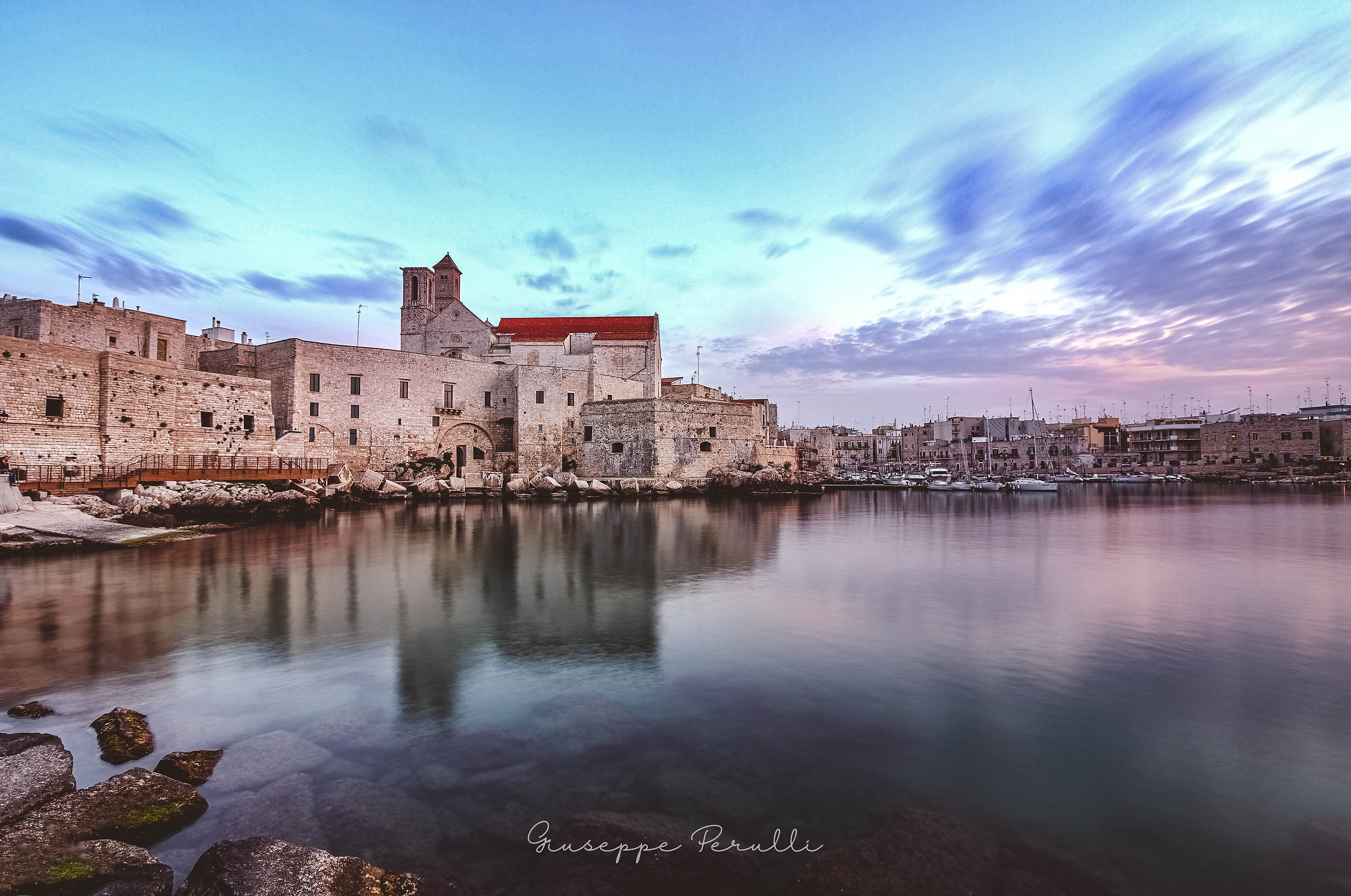Giovinazzo at sunset