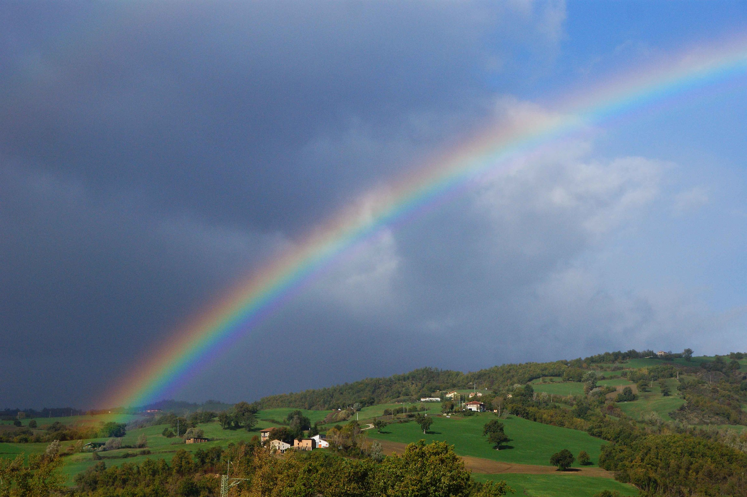Arcobaleno nel Montefeltro