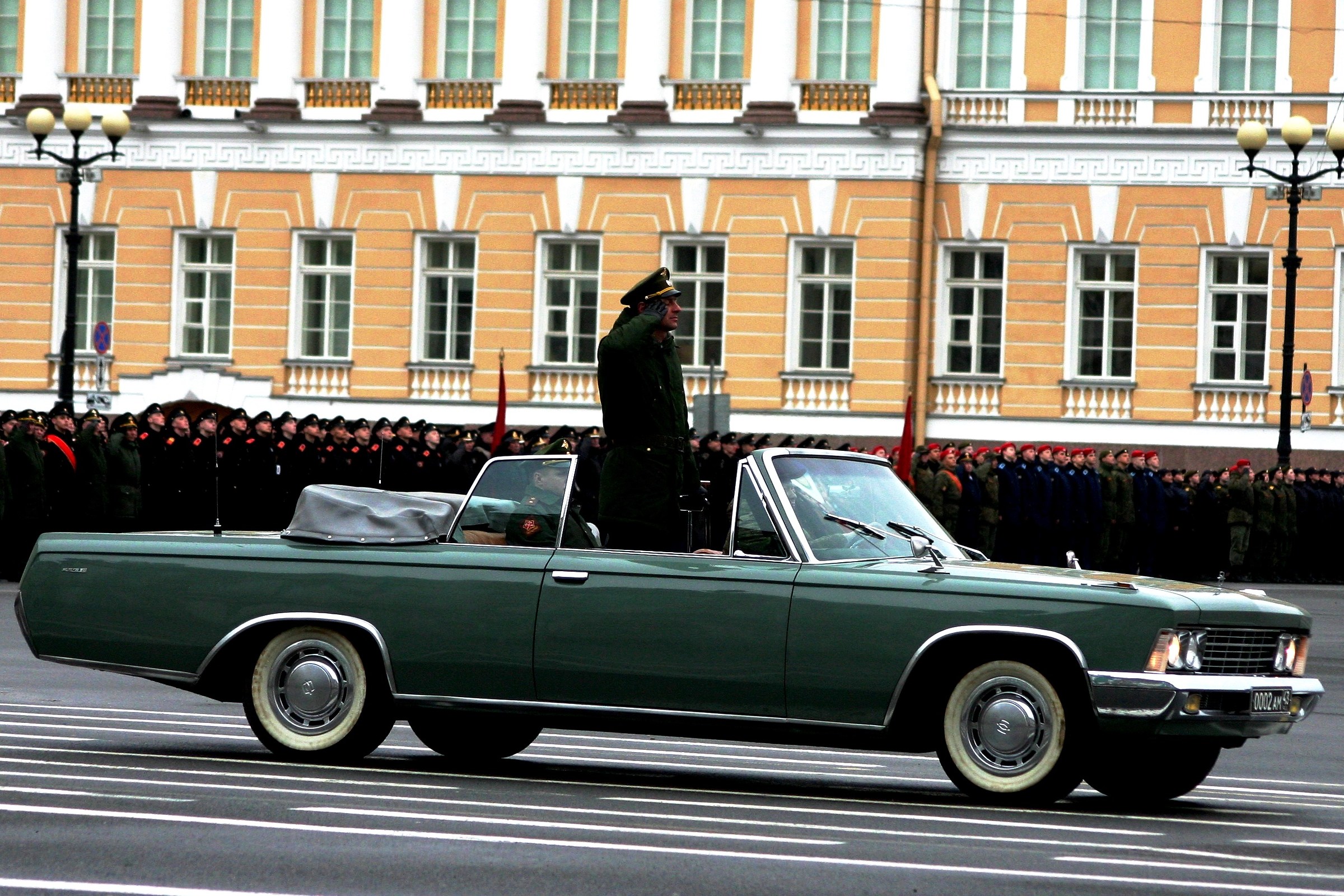 evidence for the military parade on May 9 (2018)