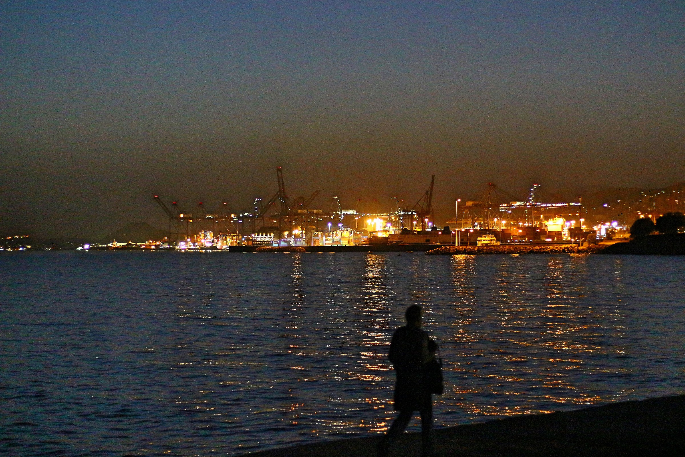 As Night Falls At Drapetsona