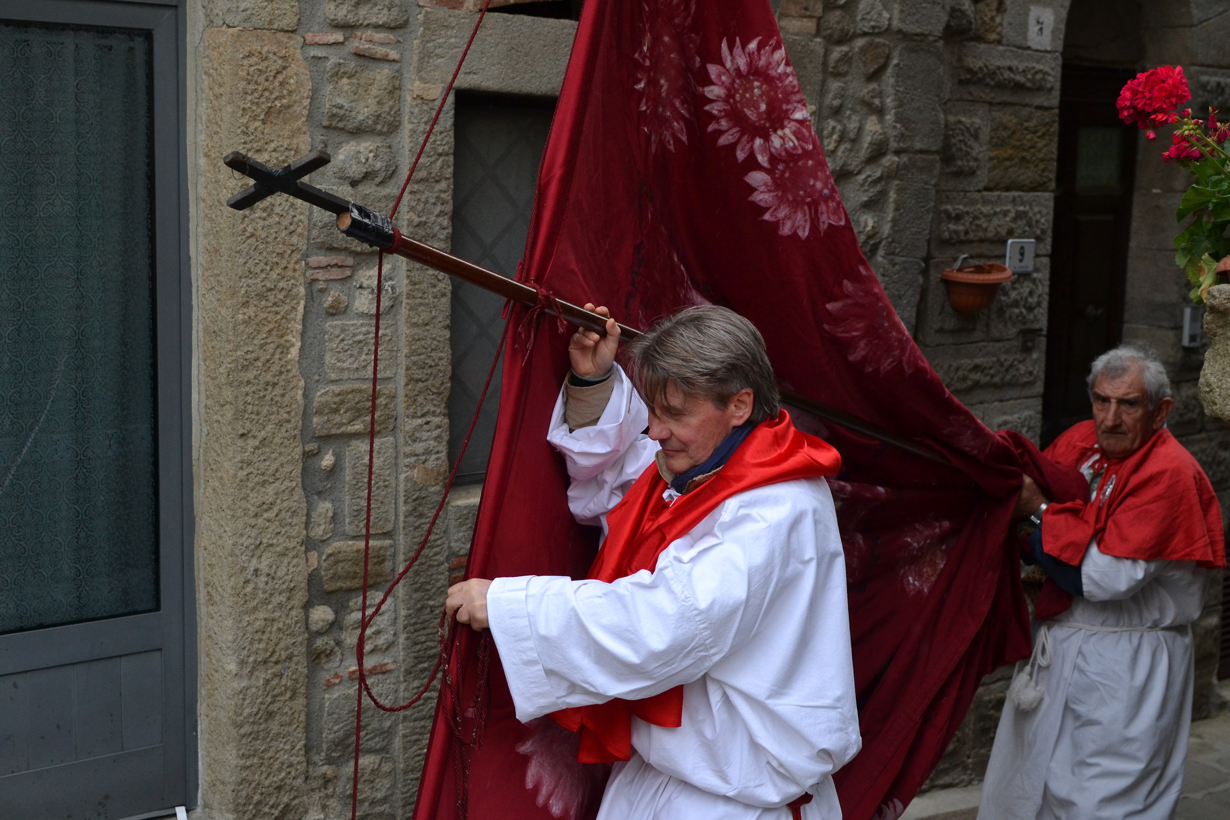 3 April 2018 crucifixion Party Santa Fiora (GR