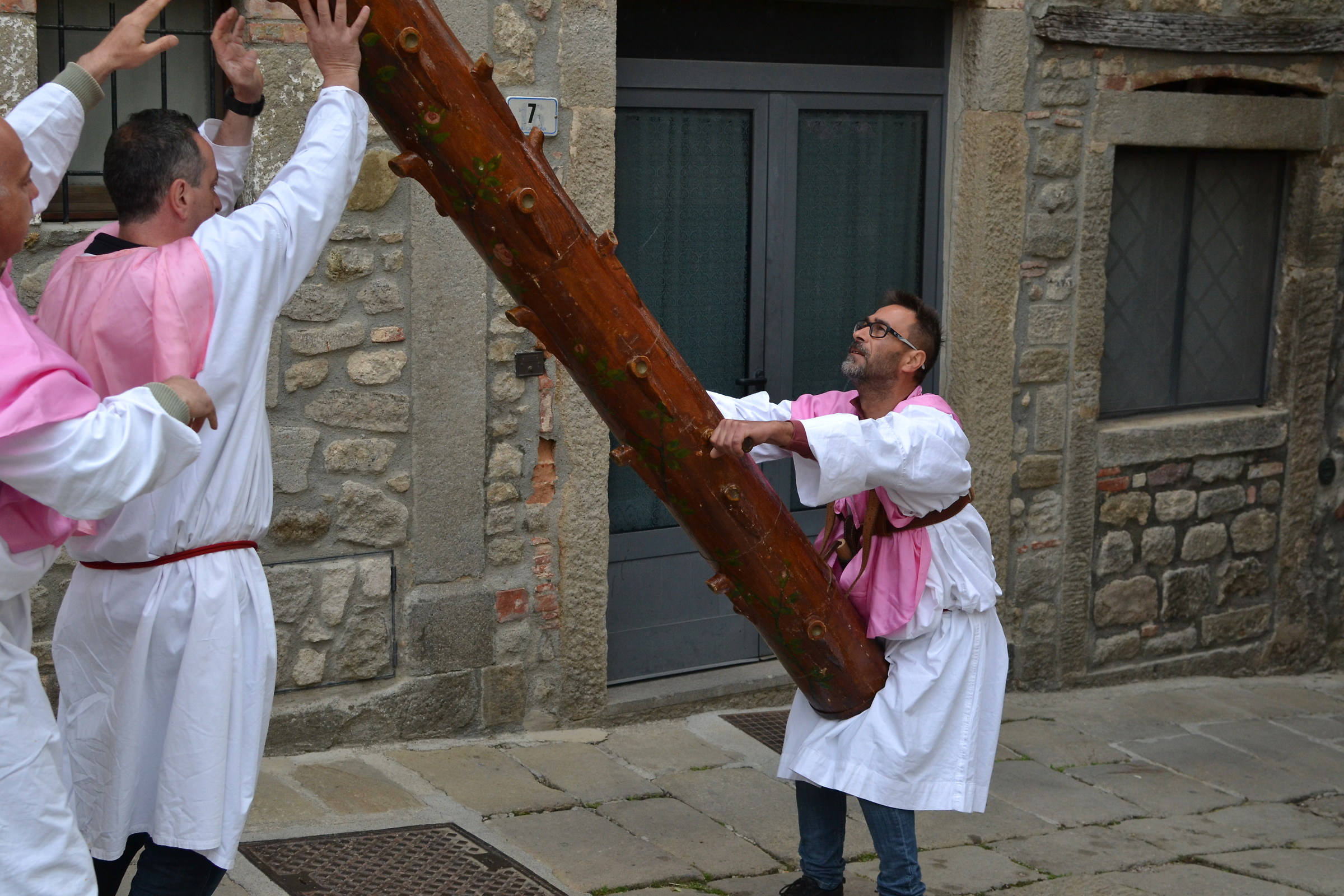 3 April 2018 crucifixion Party Santa Fiora (GR