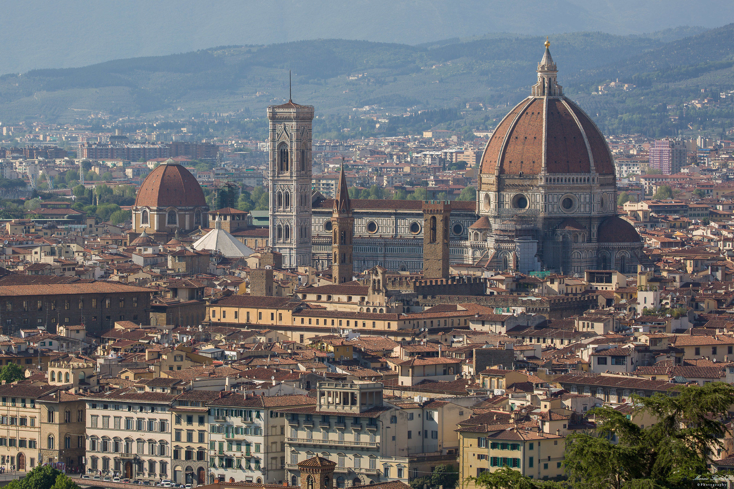 Florence, a glimpse from Piazzale Michelangelo