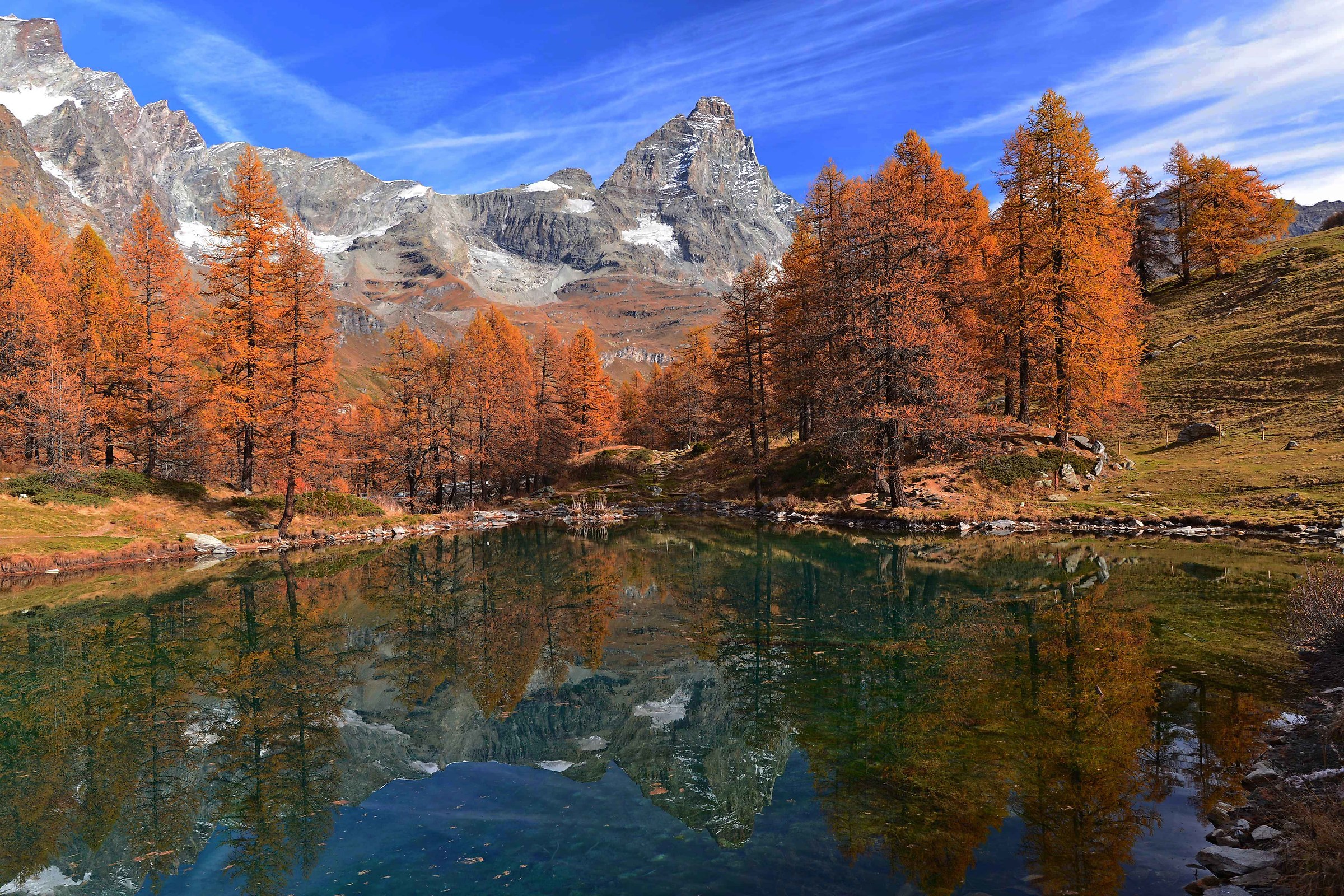 Autunno al lago Blu