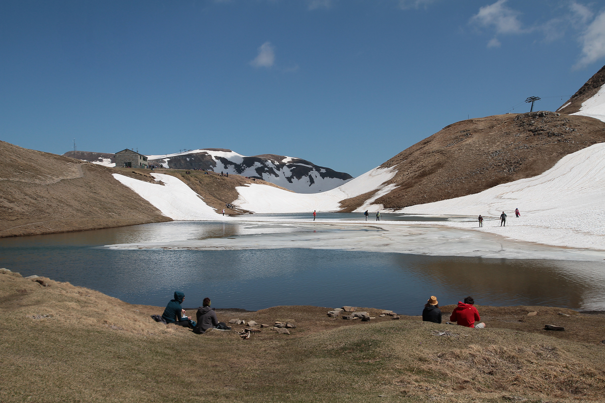 Look towards the Scaffaiolo