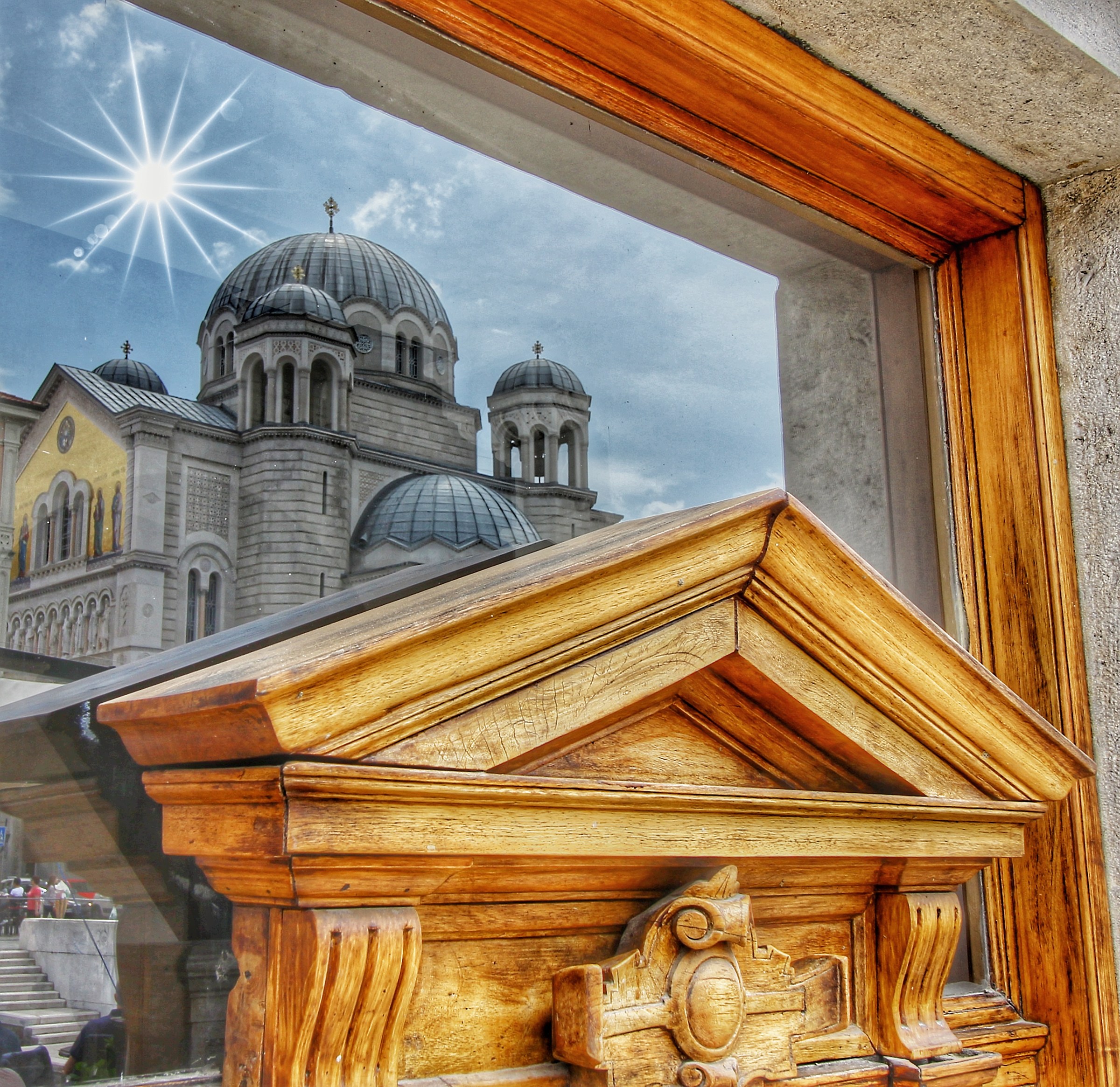 Riflesso della Chiesa serbo-ortodossa