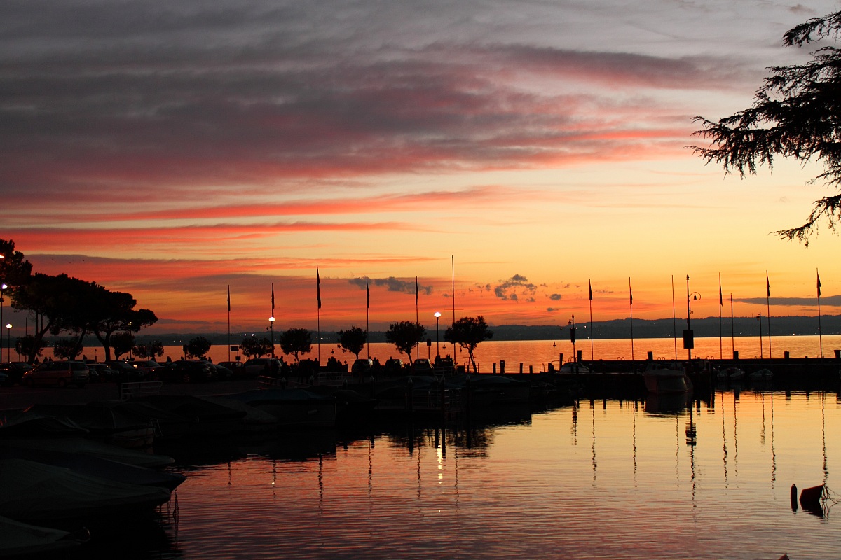 sunset in Sirmione 2
