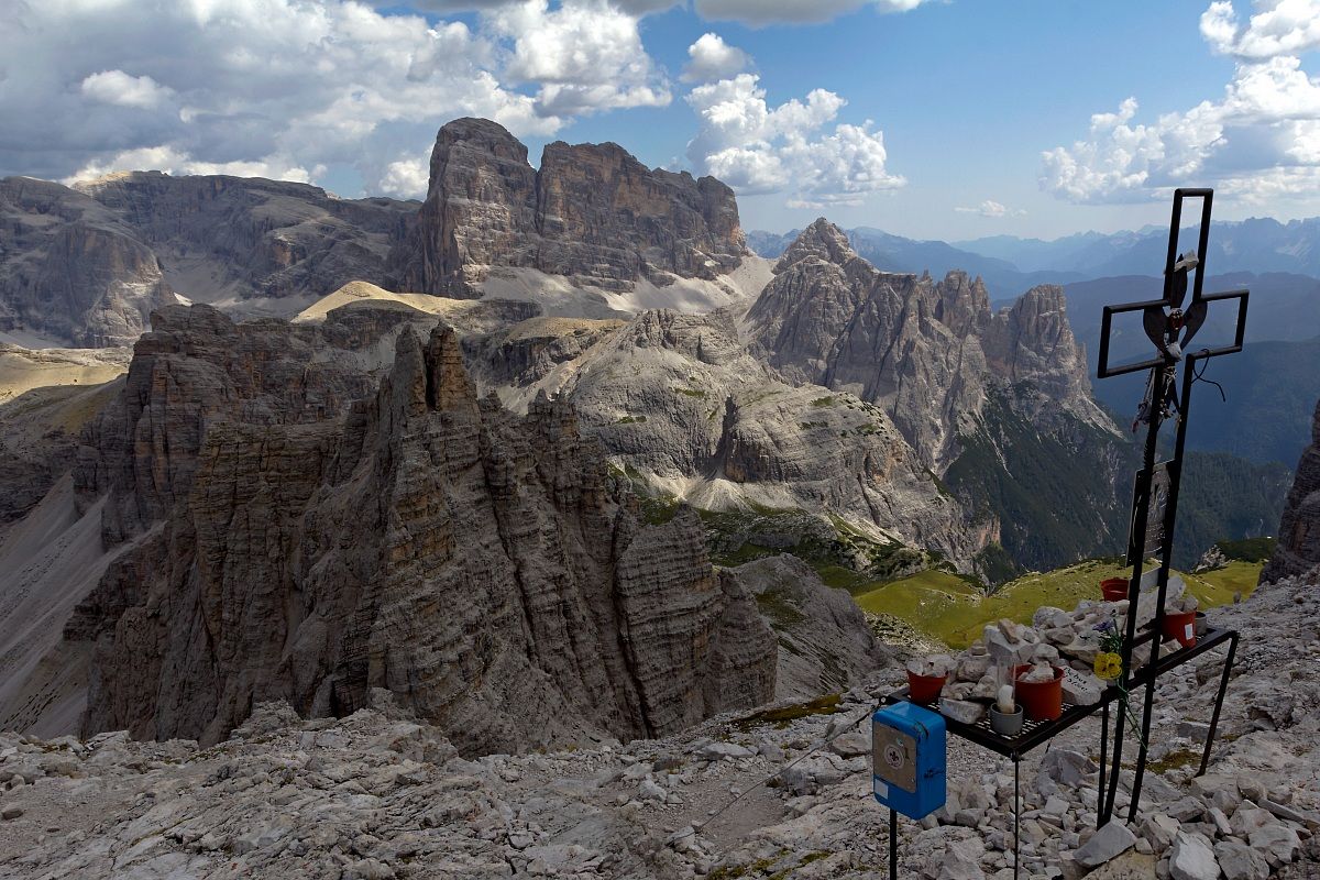 Panorama from Mount Paterno