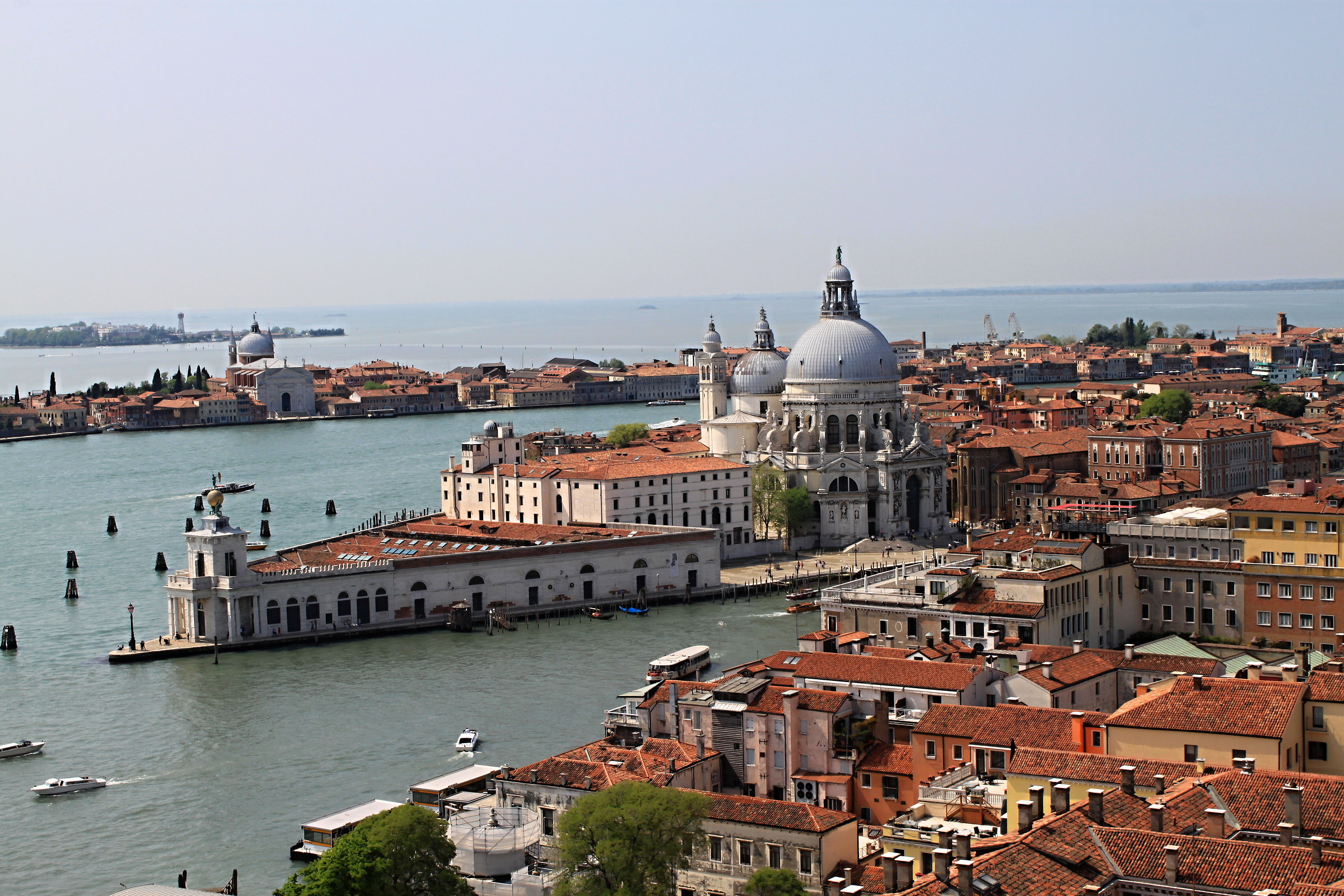 Panoramic Venice from the bell tower of San Marco