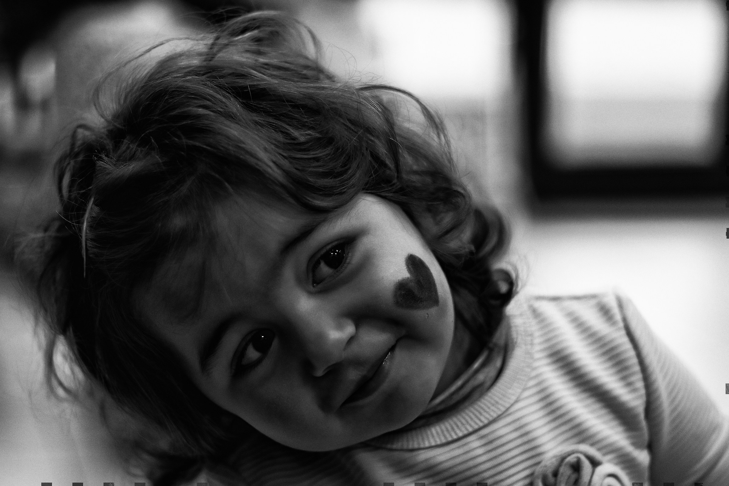 The heart of the cheek