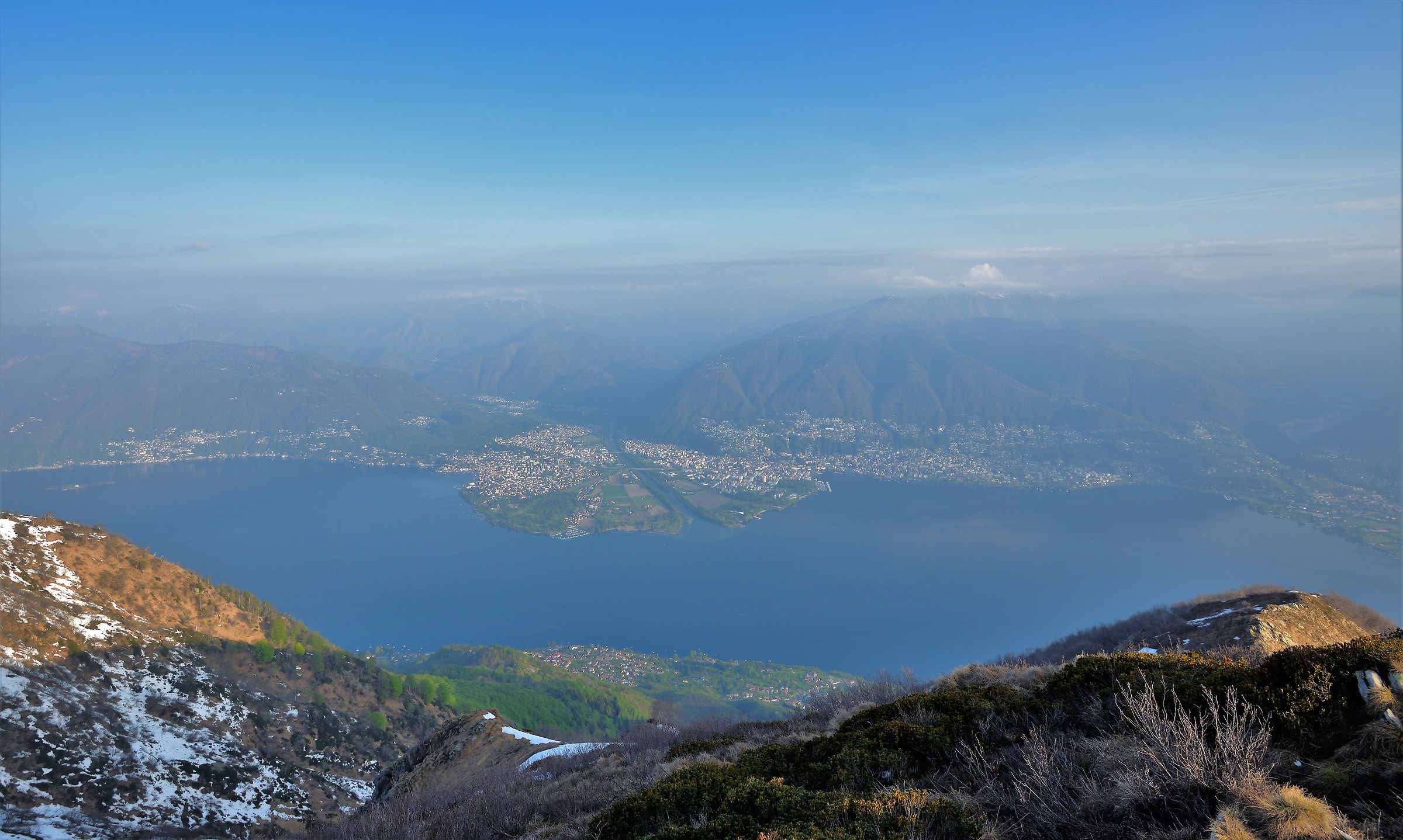 At the center in Lower Locarno