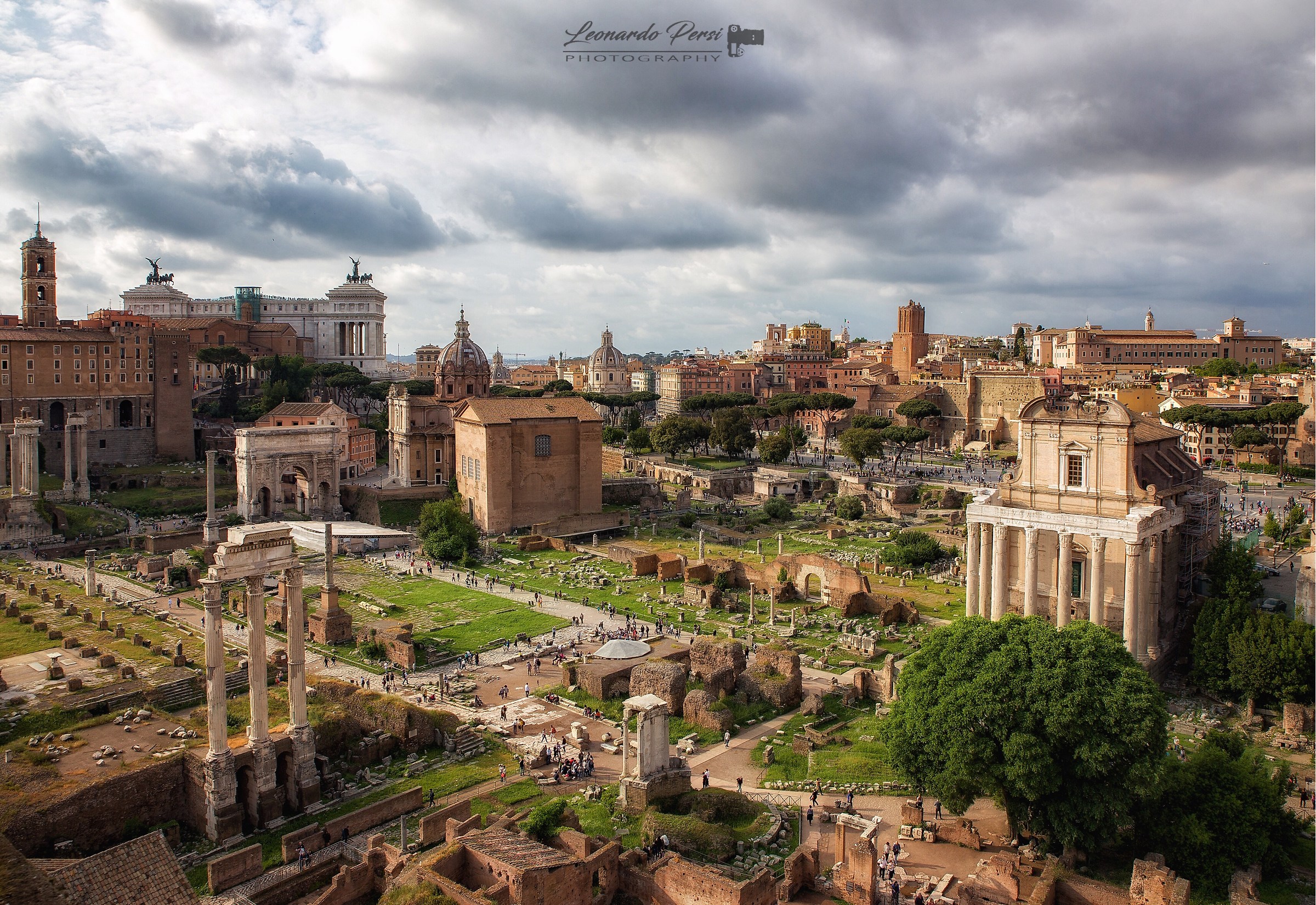 The beauty of the imperial forums