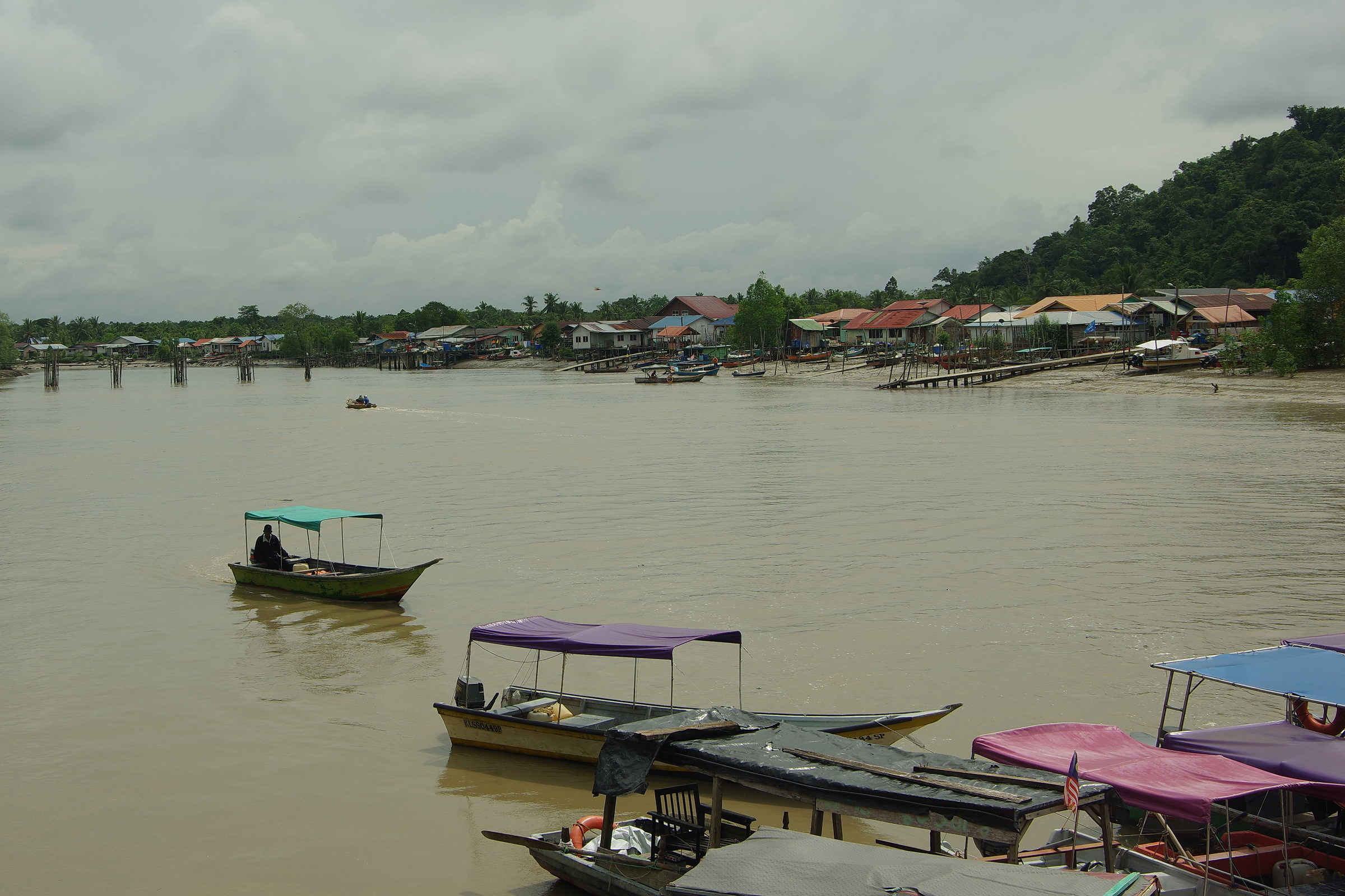 Bako, fishing village