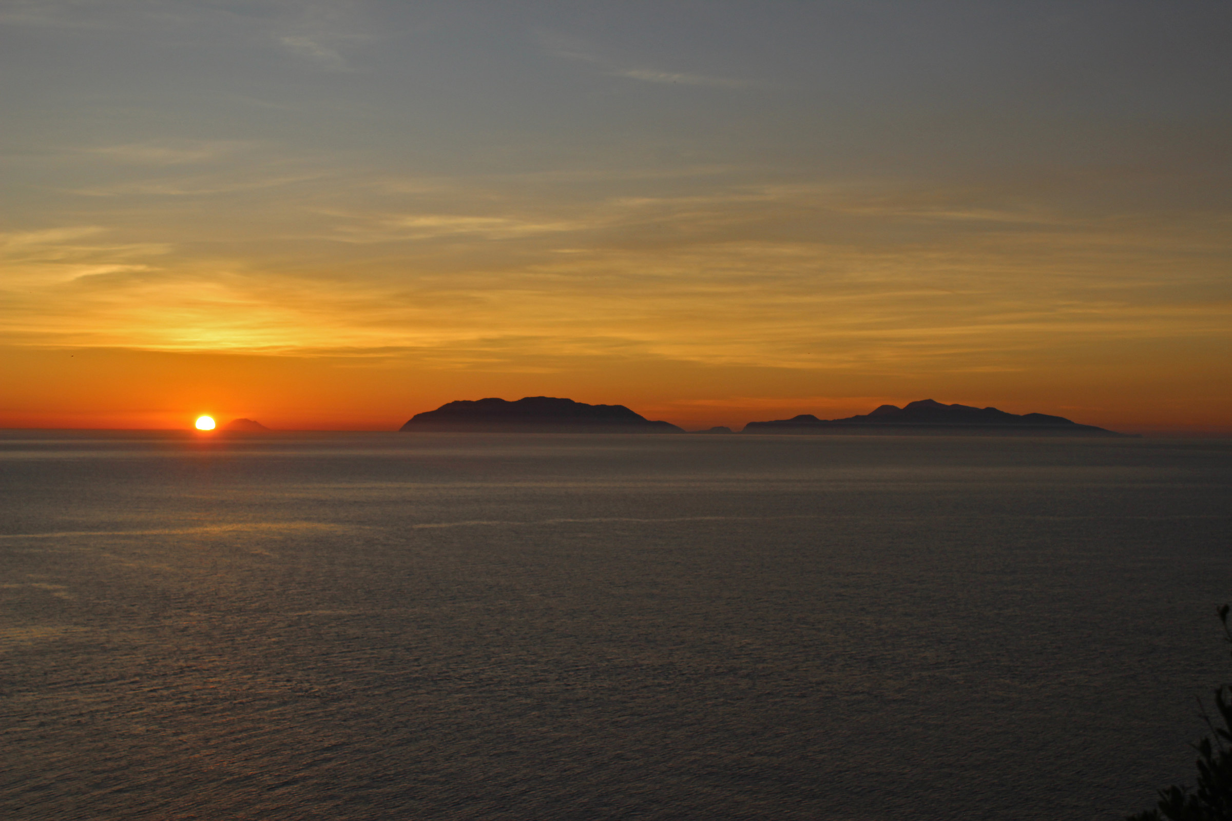 Tramonto da Capo Milazzo