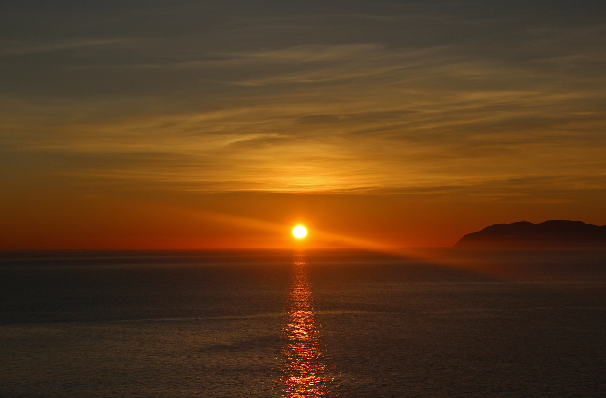 Tramonto da Capo Milazzo