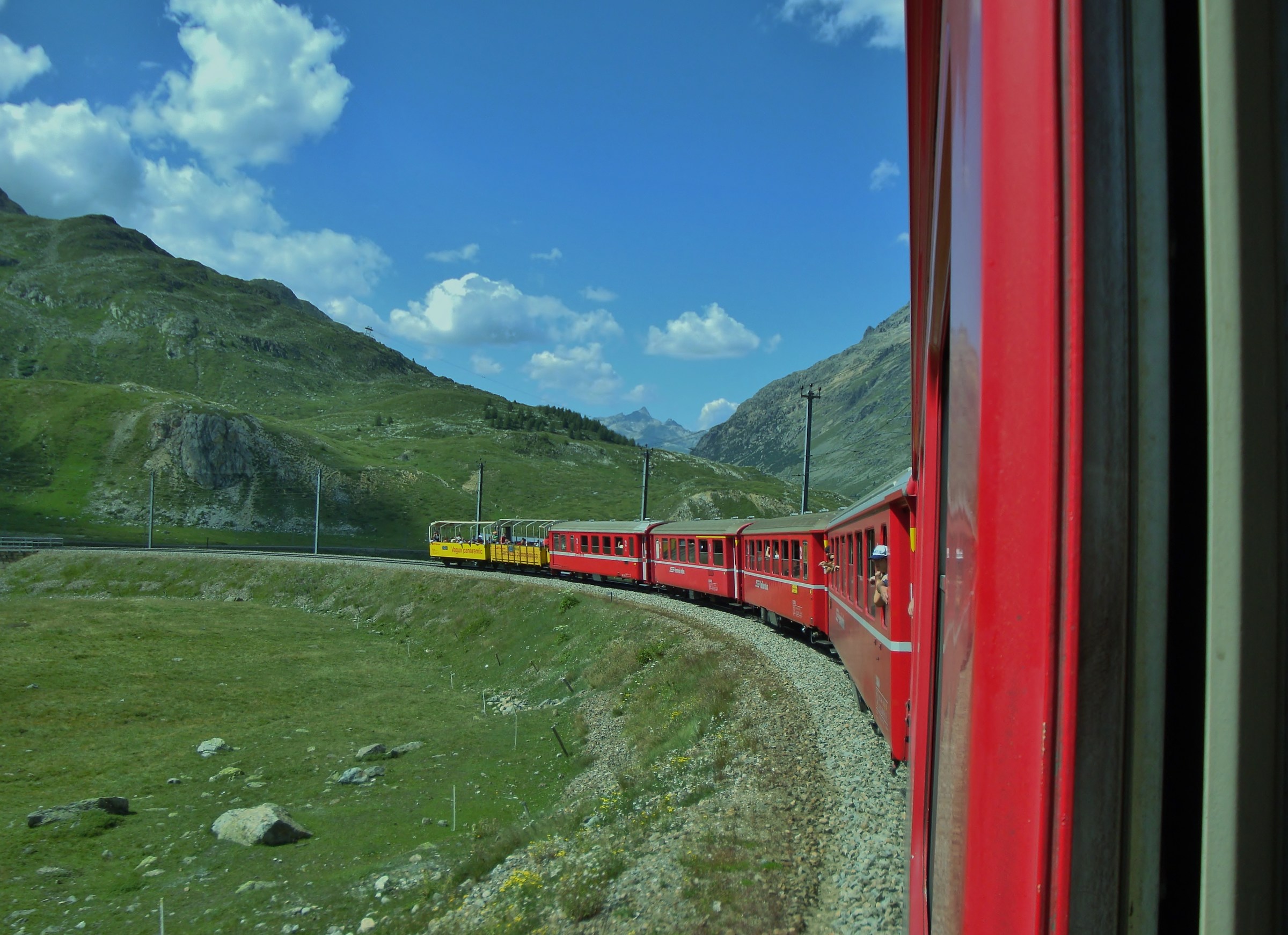 And goes on the Bernina