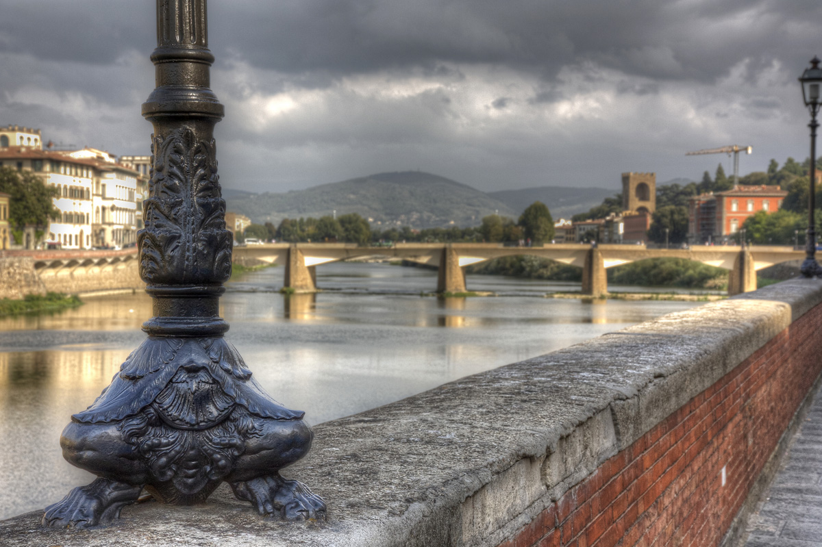 Overlooking the Arno - Florence