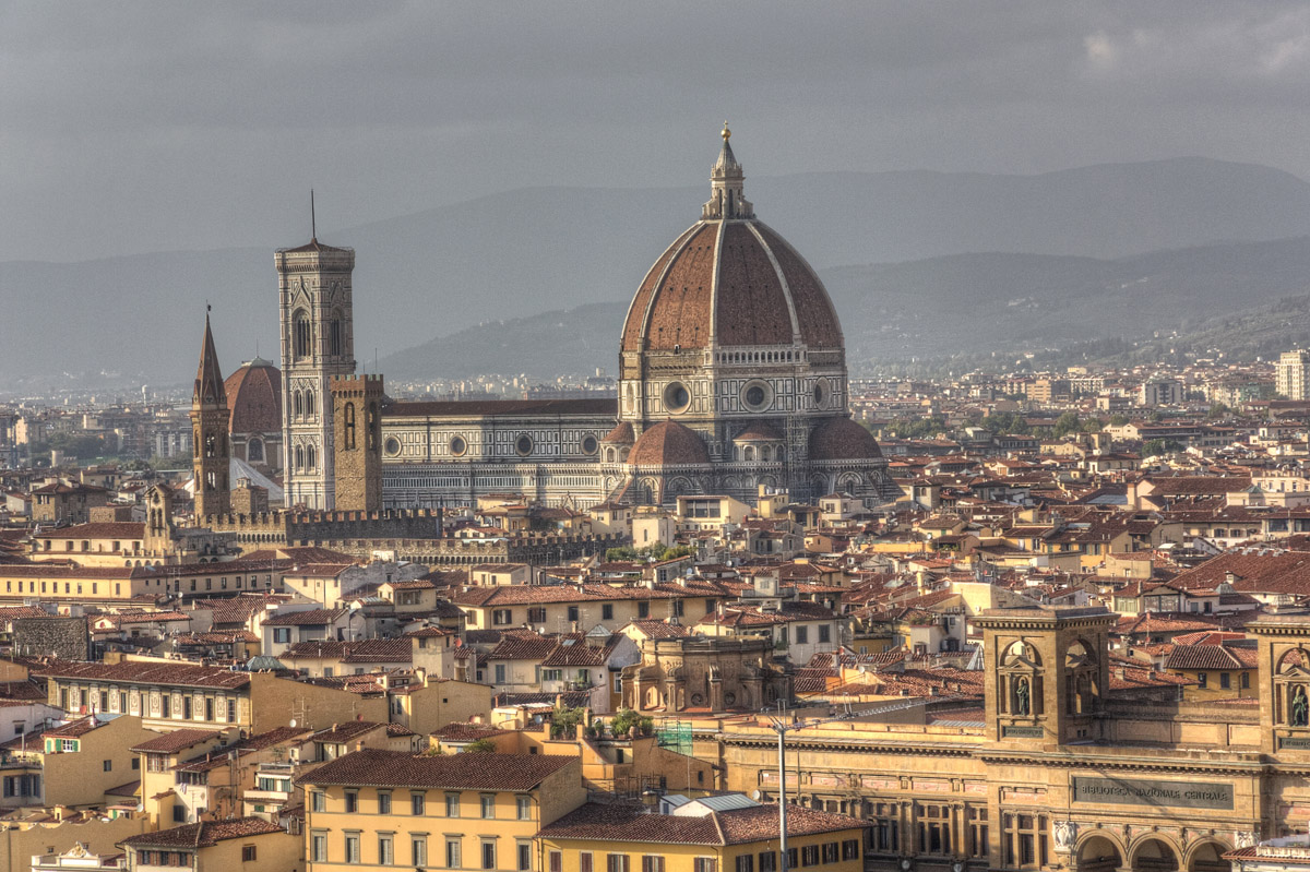 The Cathedral seen from Piazzale Michelangelo