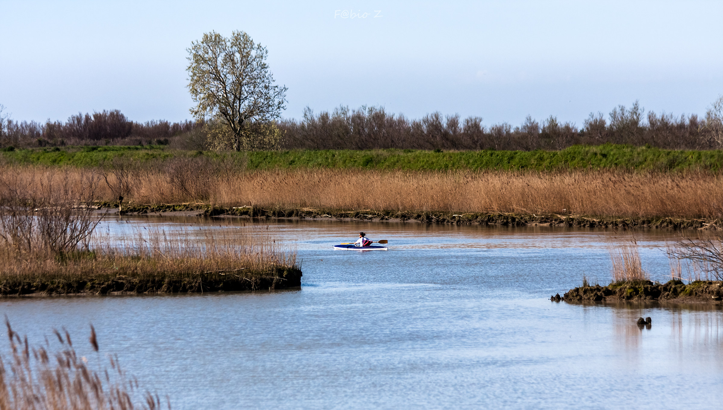Pagaiando nel Delta del Po
