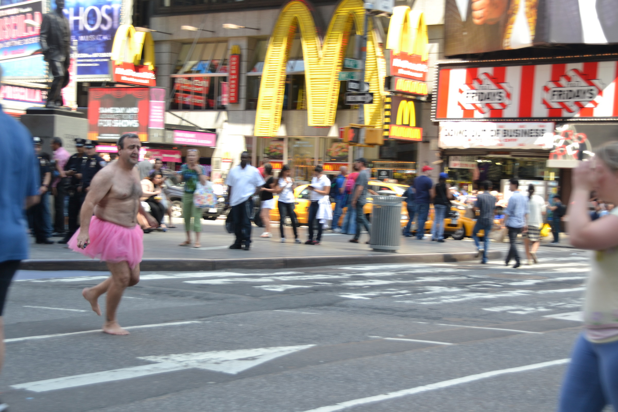 Bob Carey-A man whit tutu