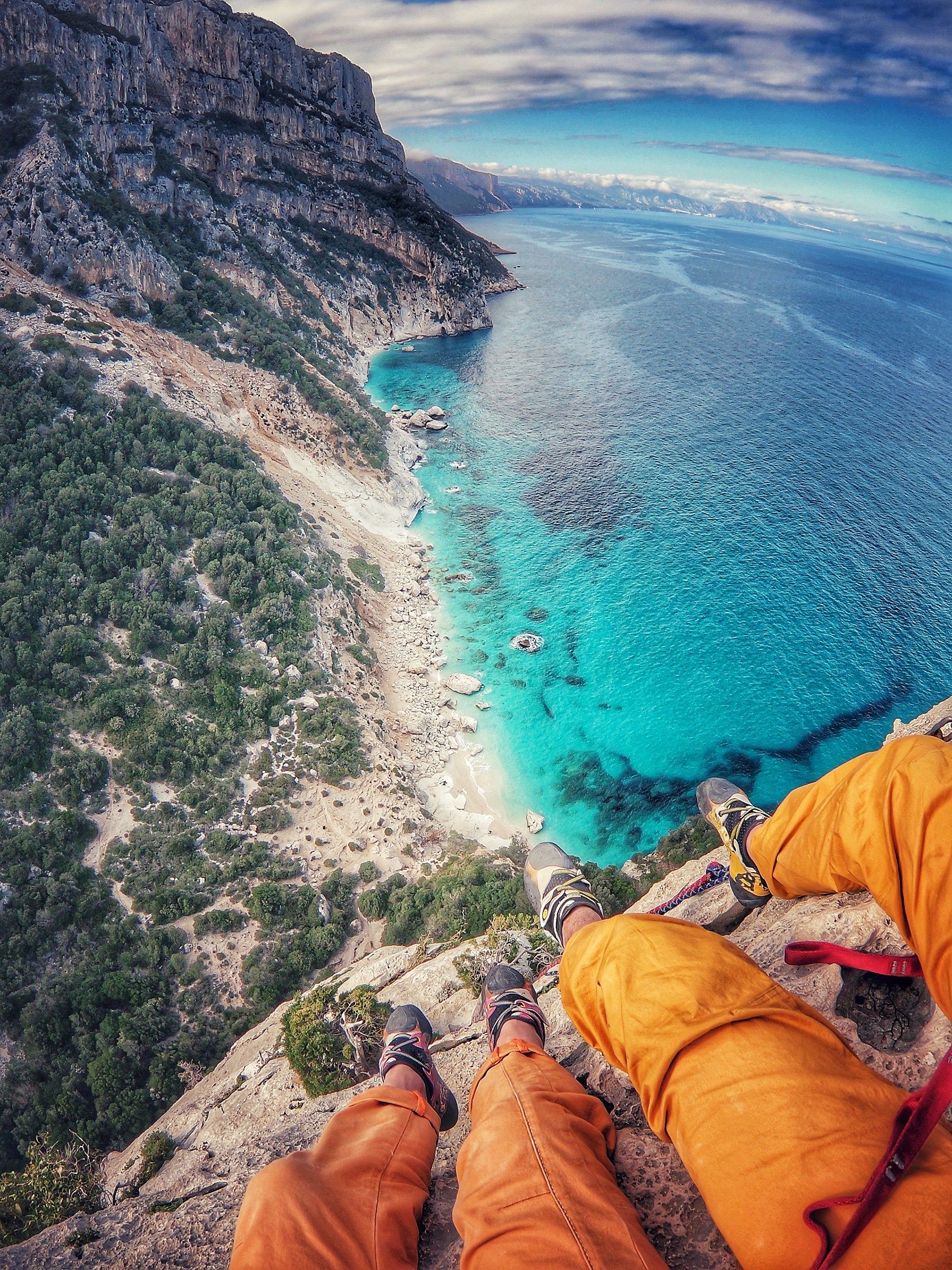 Climbing in paradise!