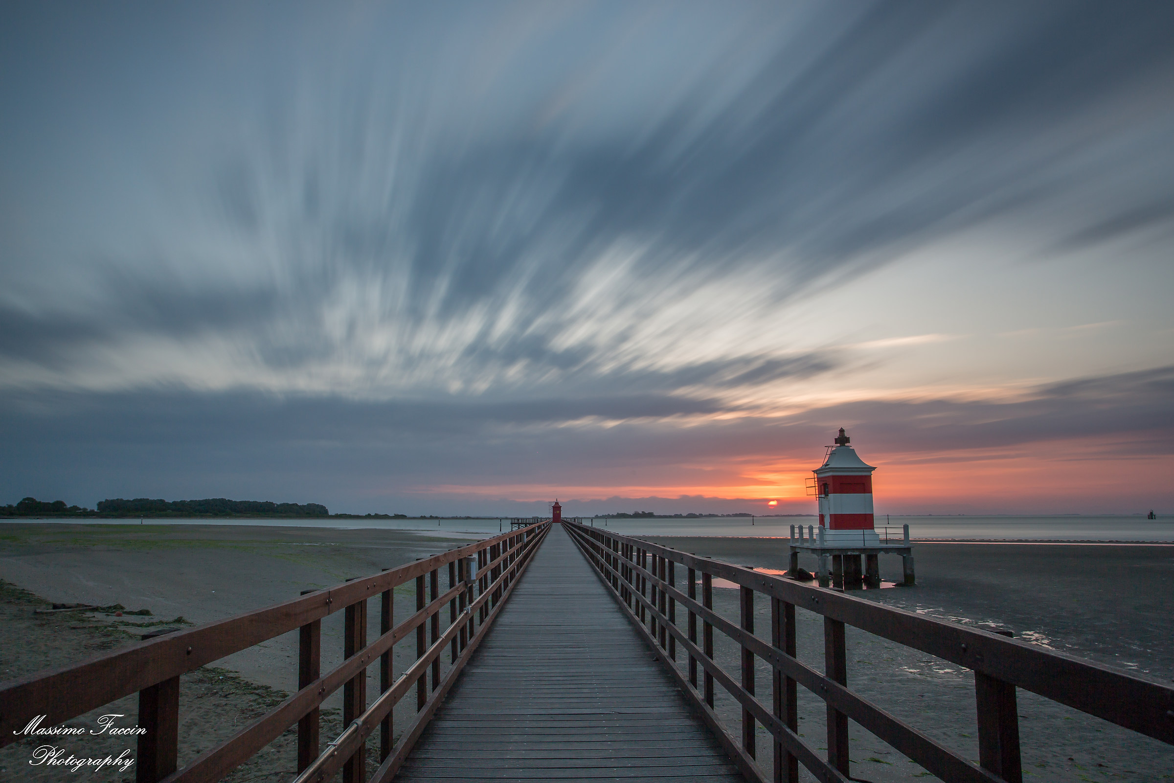 Sunrise at the Red Lighthouse