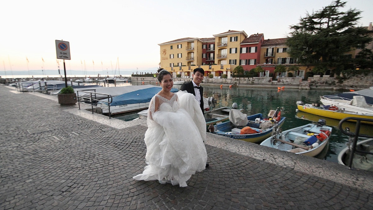 A wedding away from home