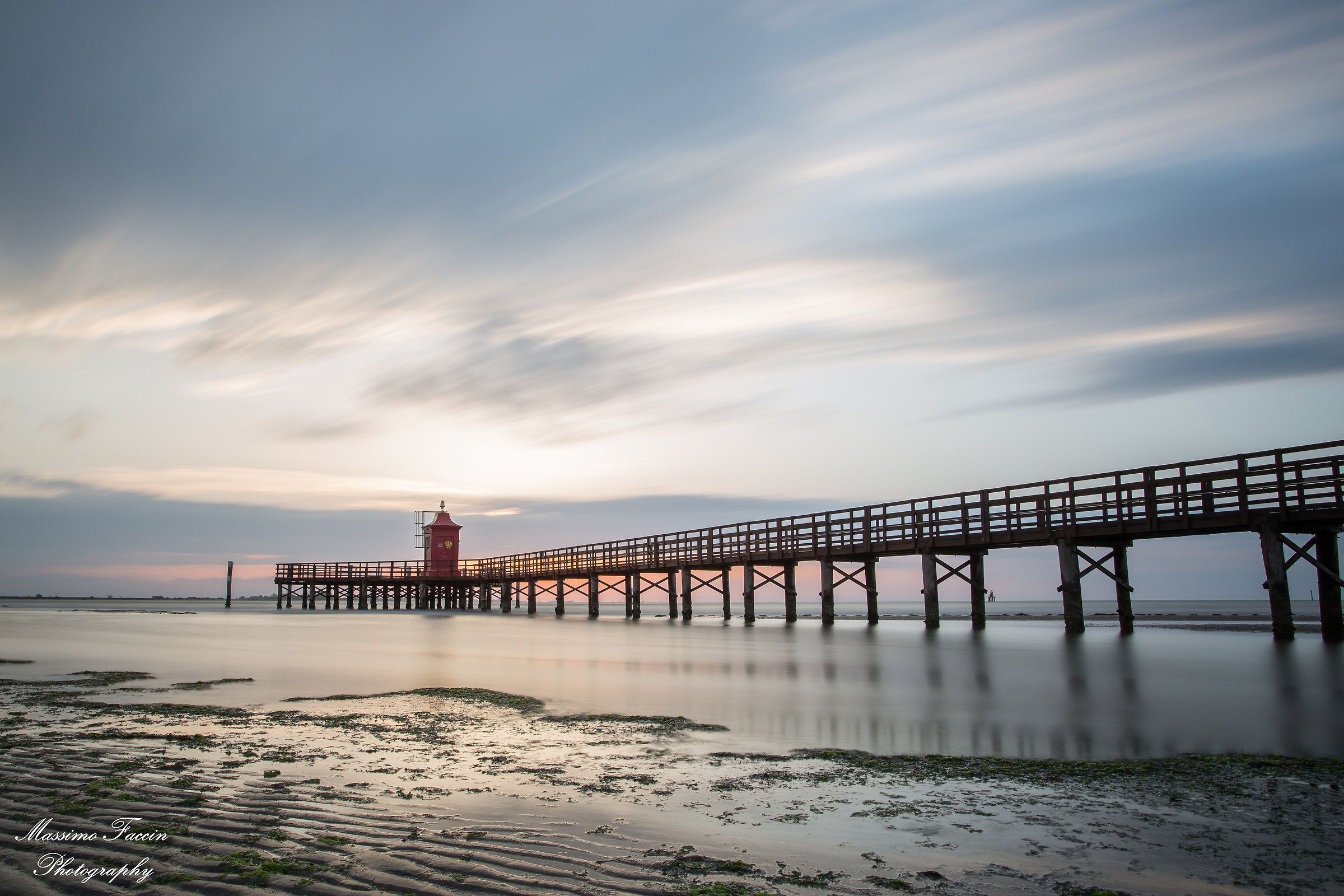 Sunrise at the Red Lighthouse